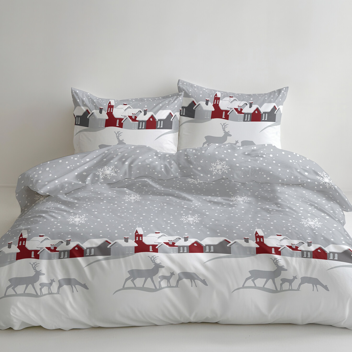 Florella Bettwäsche »Town, Flausch-Flanell, Baumwolle« 3 Stk.