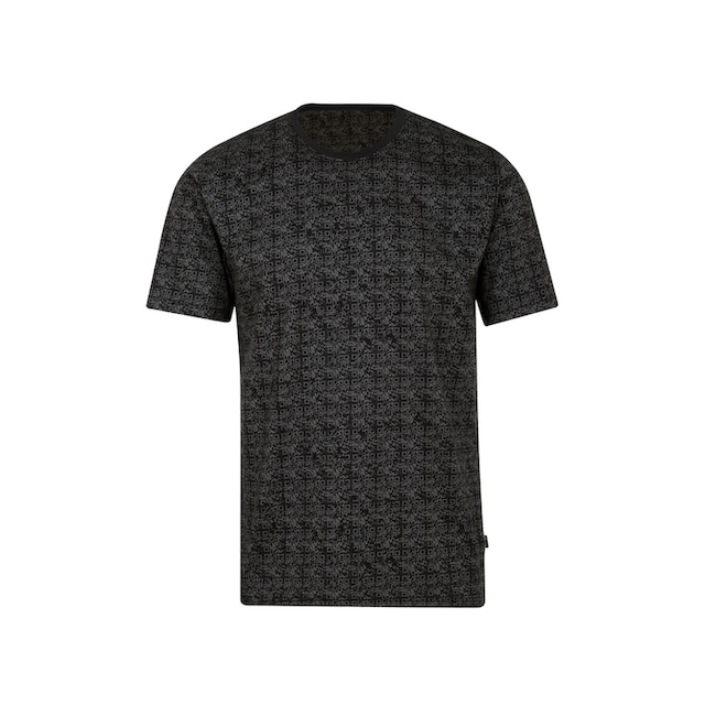 ♕ Trigema »TRIGEMA QR-Code-Muster« mit T-Shirt bei Schlafshirt