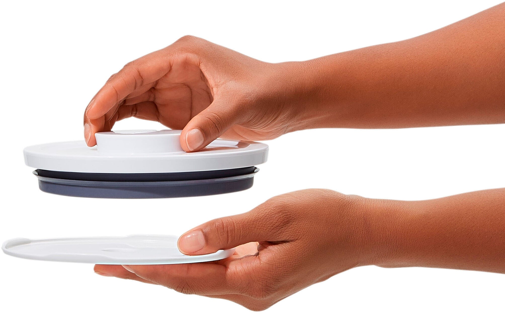 OXO Good Grips Vorratsdose »RUNDER MINI-POP-BEHÄLTER« Set, 3 Stk. tlg. 0,6 L