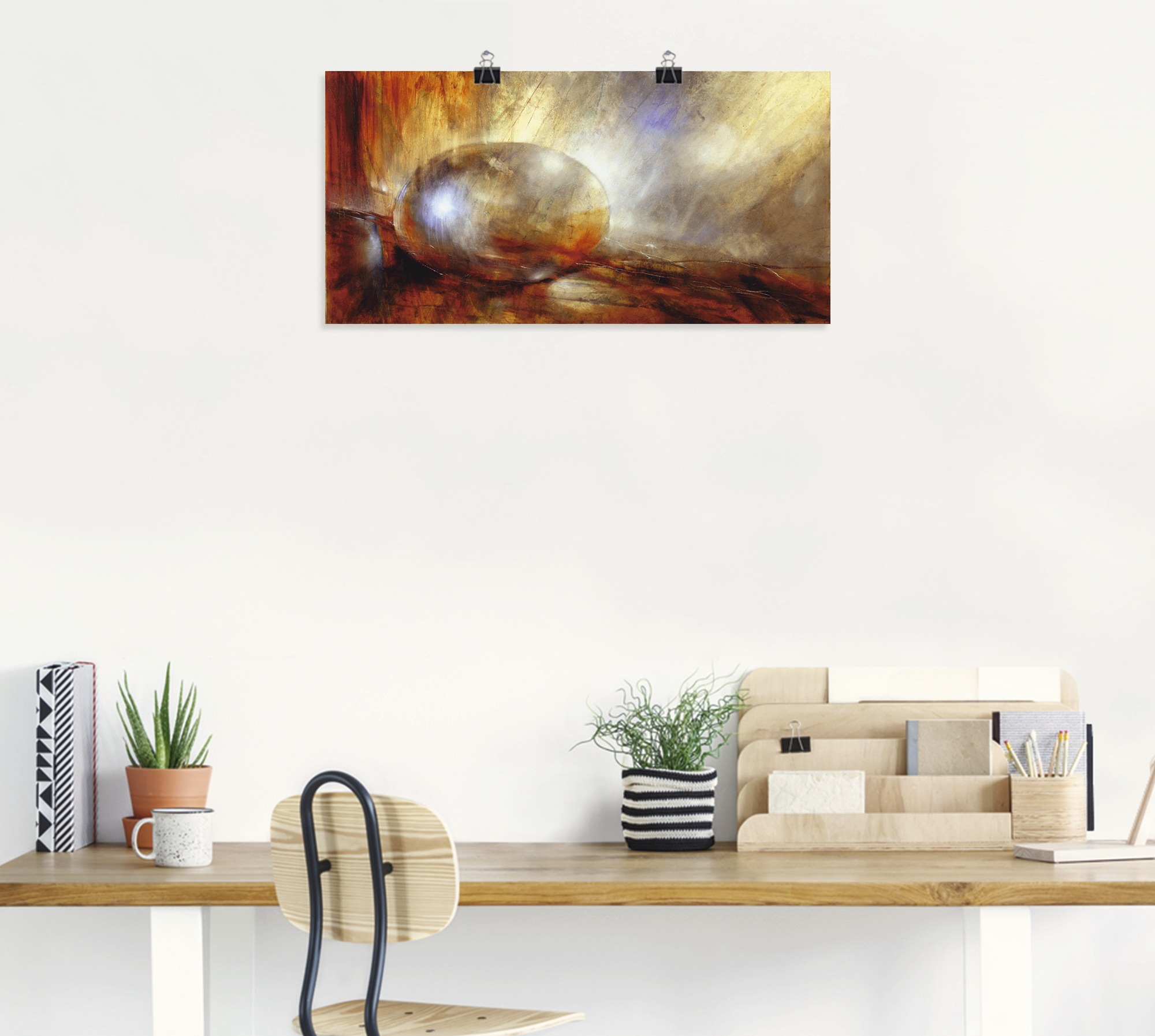 Artland Wandbild »Brainstorming« Muster 1 Stk. tlg. als Leinwandbild, Poster in verschied. Größen