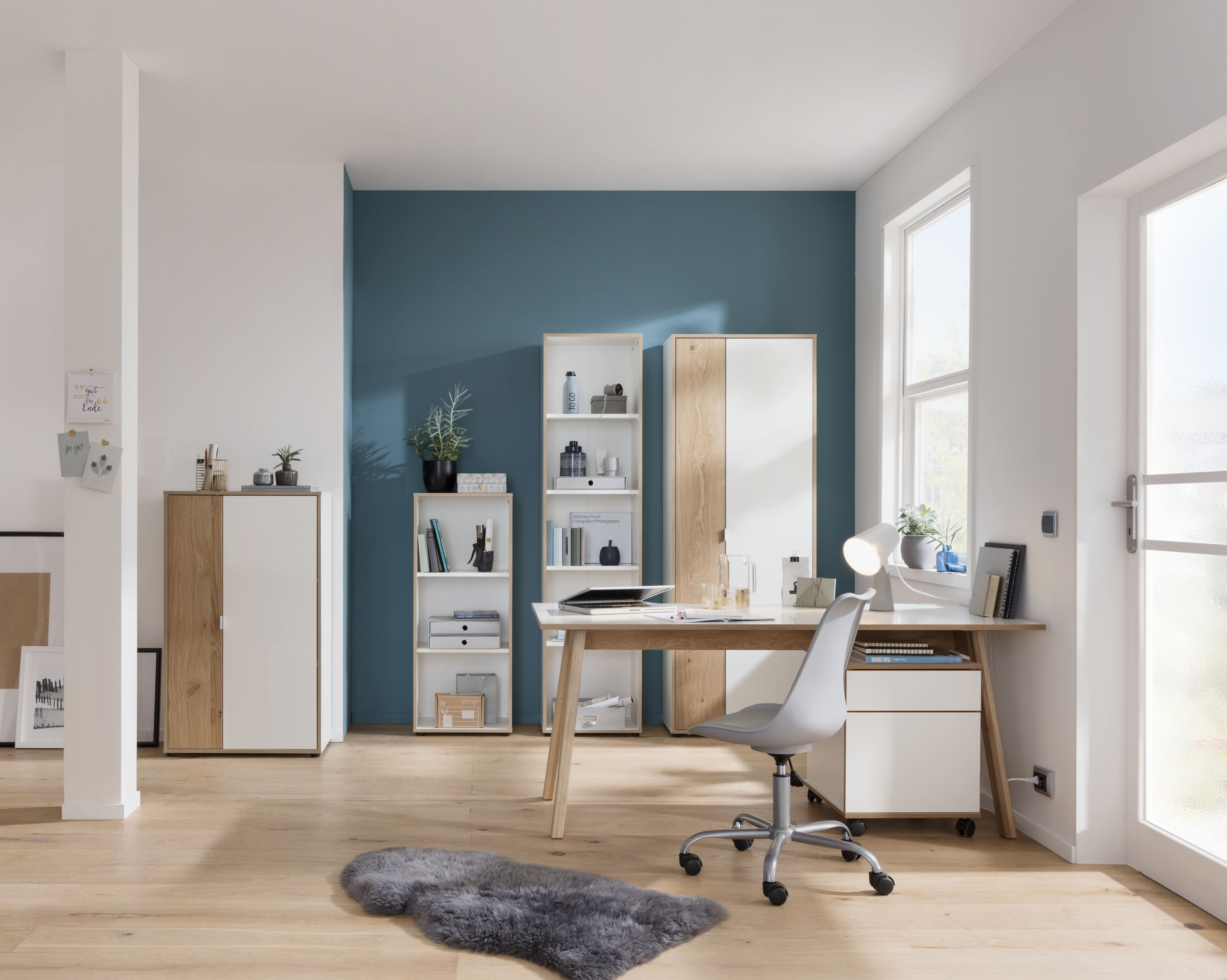 borchardt Möbel günstig modernen im Germany Made Monitorständer, »Kai«, online Design, kaufen in Bildschirmerhöhung Schreibtischaufsatz