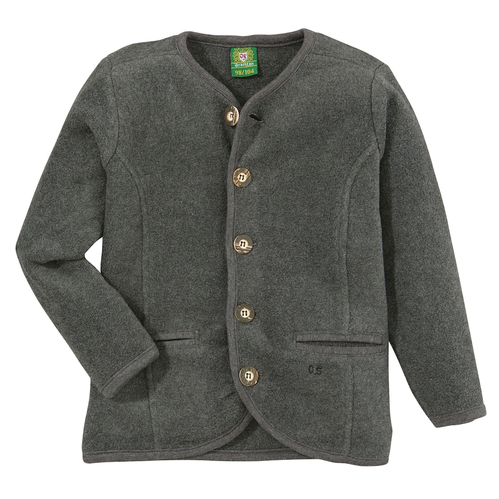 OS-Trachten Trachtenstrickjacke Kinder in weicher Fleecequalität FN9586 OS-Trachten Trachtenstrickjacke Kinder in weicher Fleecequalität FN9586
