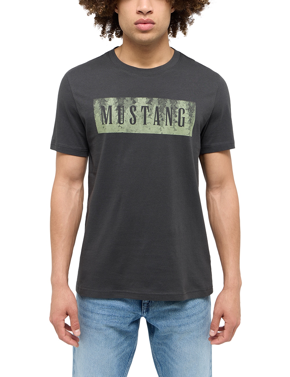 MUSTANG T-Shirt »Style Austin«, mit Logodruck