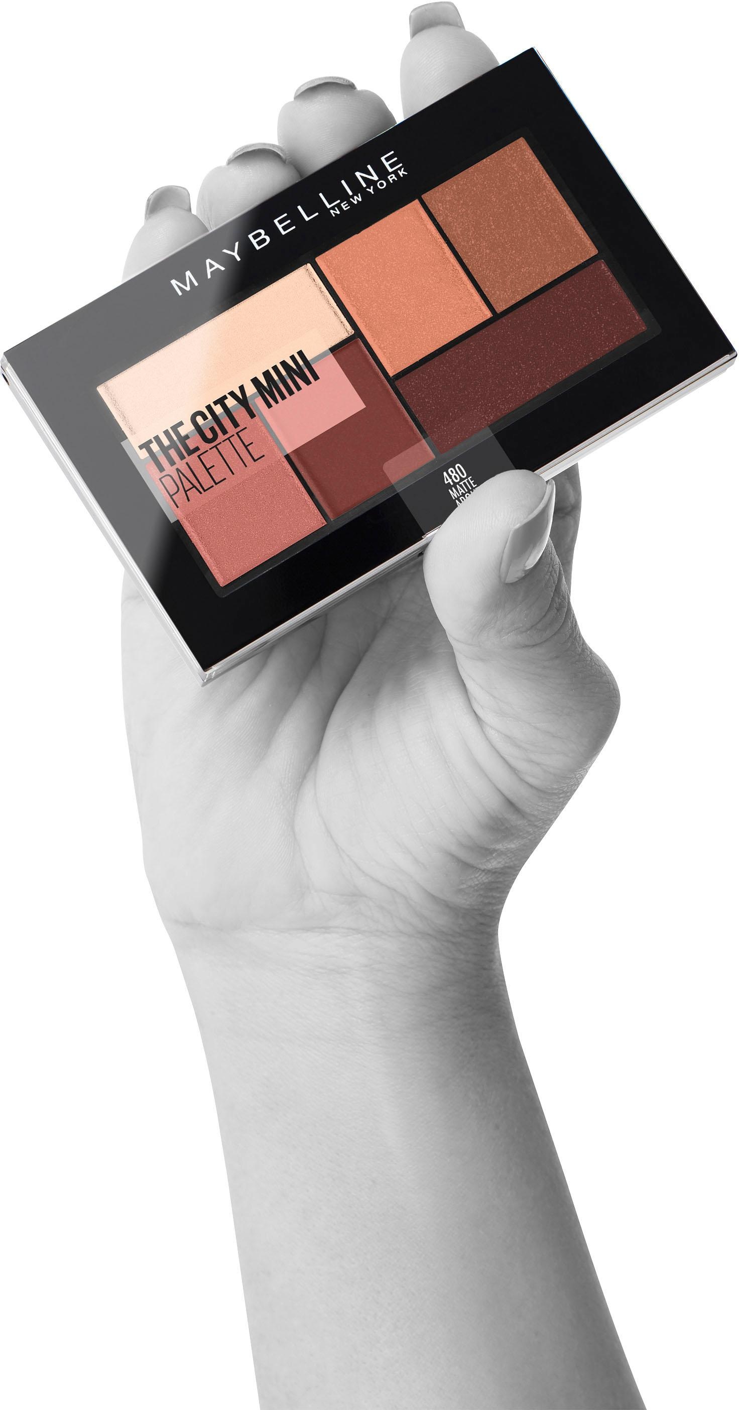 MAYBELLINE NEW YORK Lidschatten-Palette »The City Mini«, mit verschiedenen Nuancen