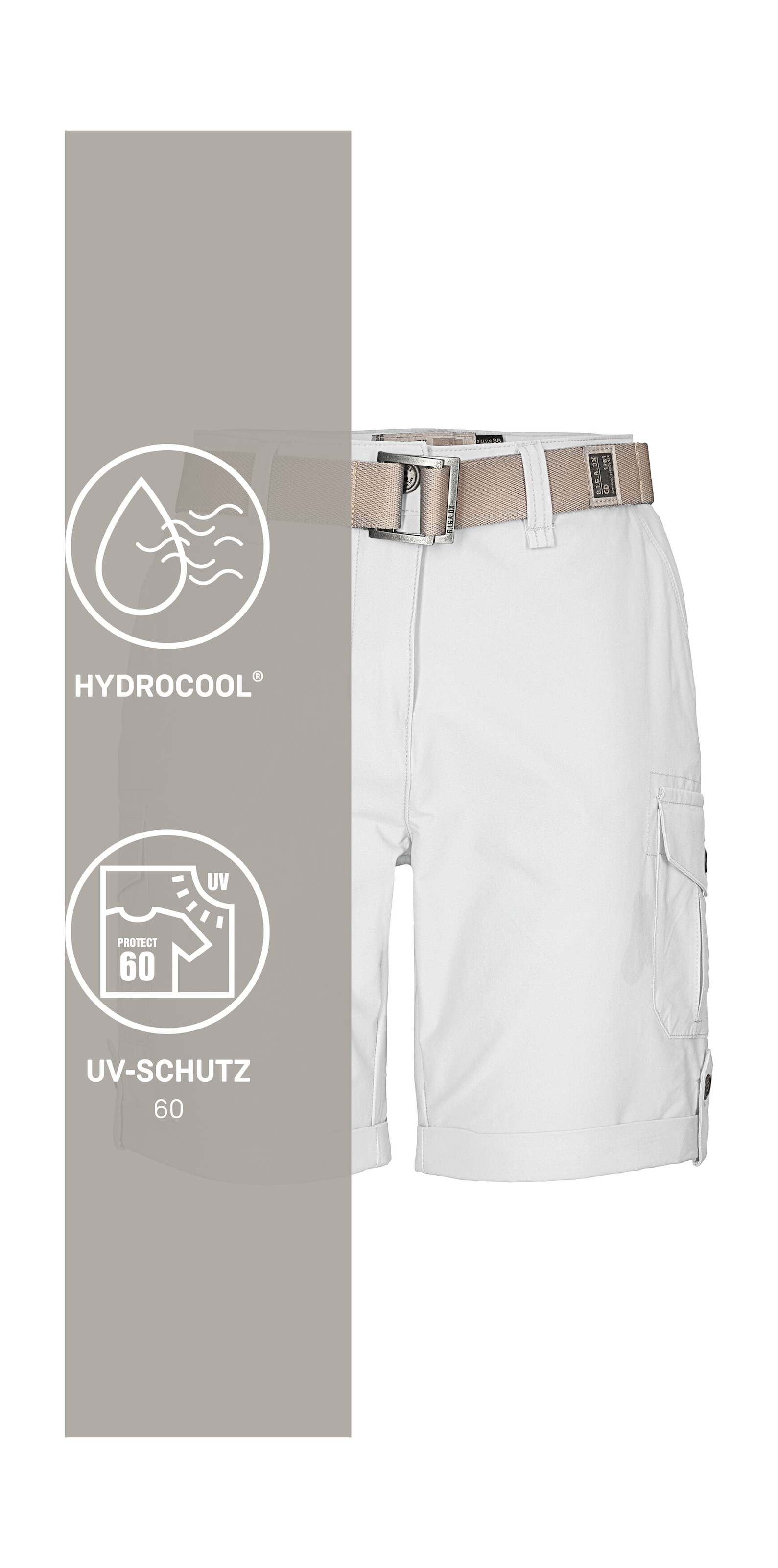 G.I.G.A. DX by killtec Shorts »GS 6 WMN SHRTS«  Schnelltrocknende Shorts mit HYDROCOOL, krempelbar, viele Taschen