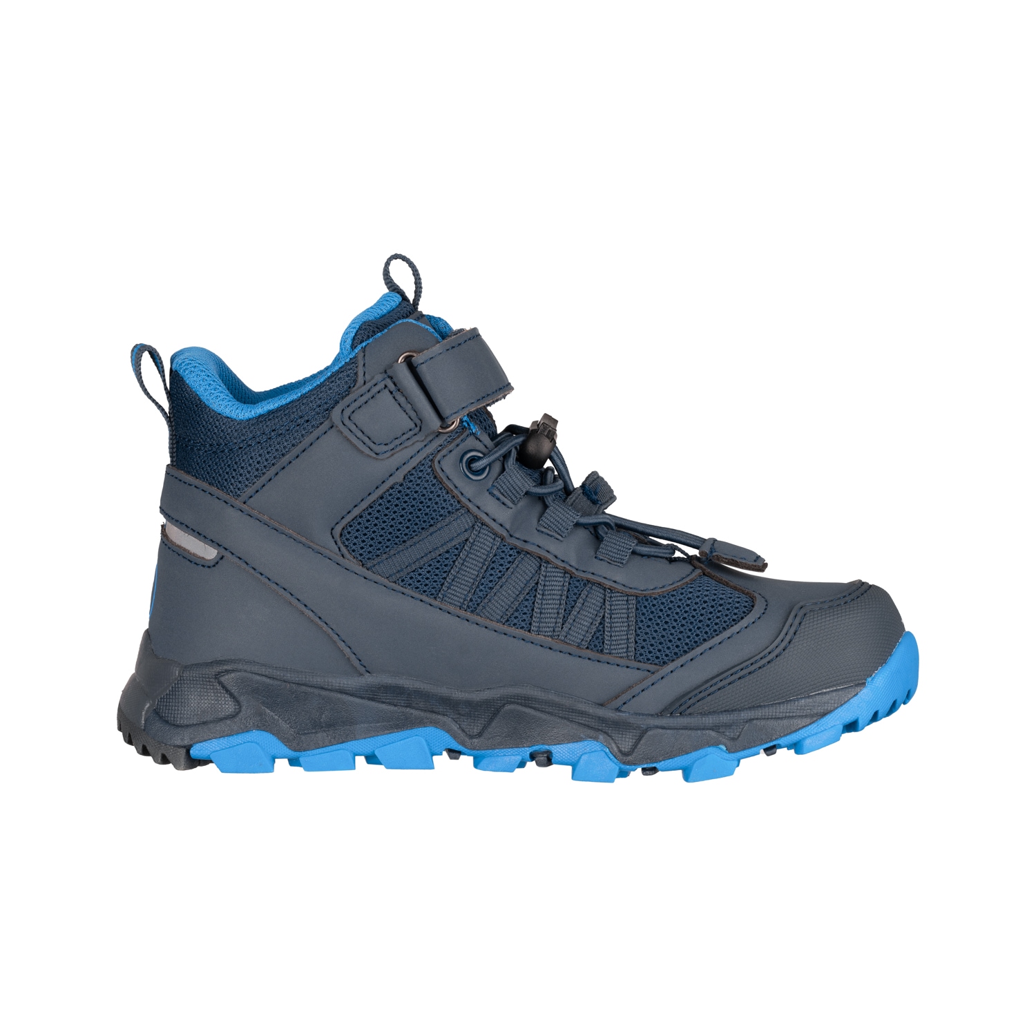 TROLLKIDS Wanderschuh »KIDS TRONFJELL HIKER MID«, wasserdicht, Klettverschluss, reflektierende Details