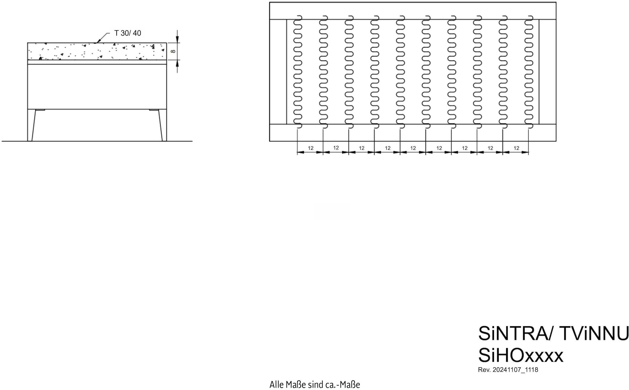 andas Sitzgruppe »TVINNU, Polsterecke L-Form, Schlaffunktion, mit Hocker« Set, 2 Stk. tlg. Set, stellbar zum Schlafsofa (Krokodilverbinder)