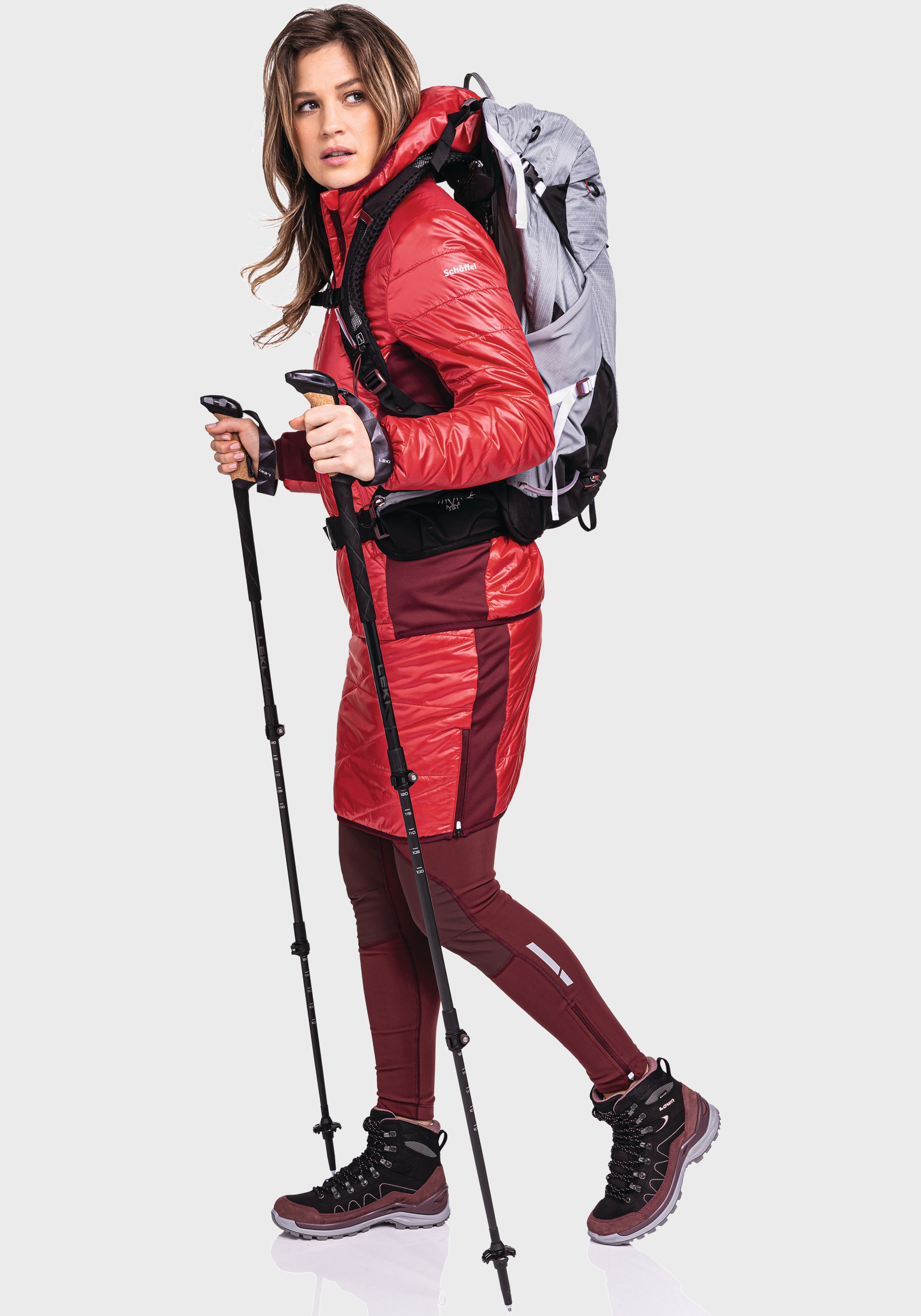 Schöffel Outdoorjacke »Hybrid Jacket Stams L«, mit Kapuze