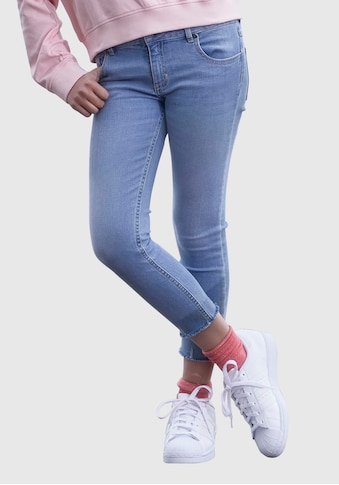Arizona 7/8-Jeans, mit geschnittener Hosensaumkante kaufen