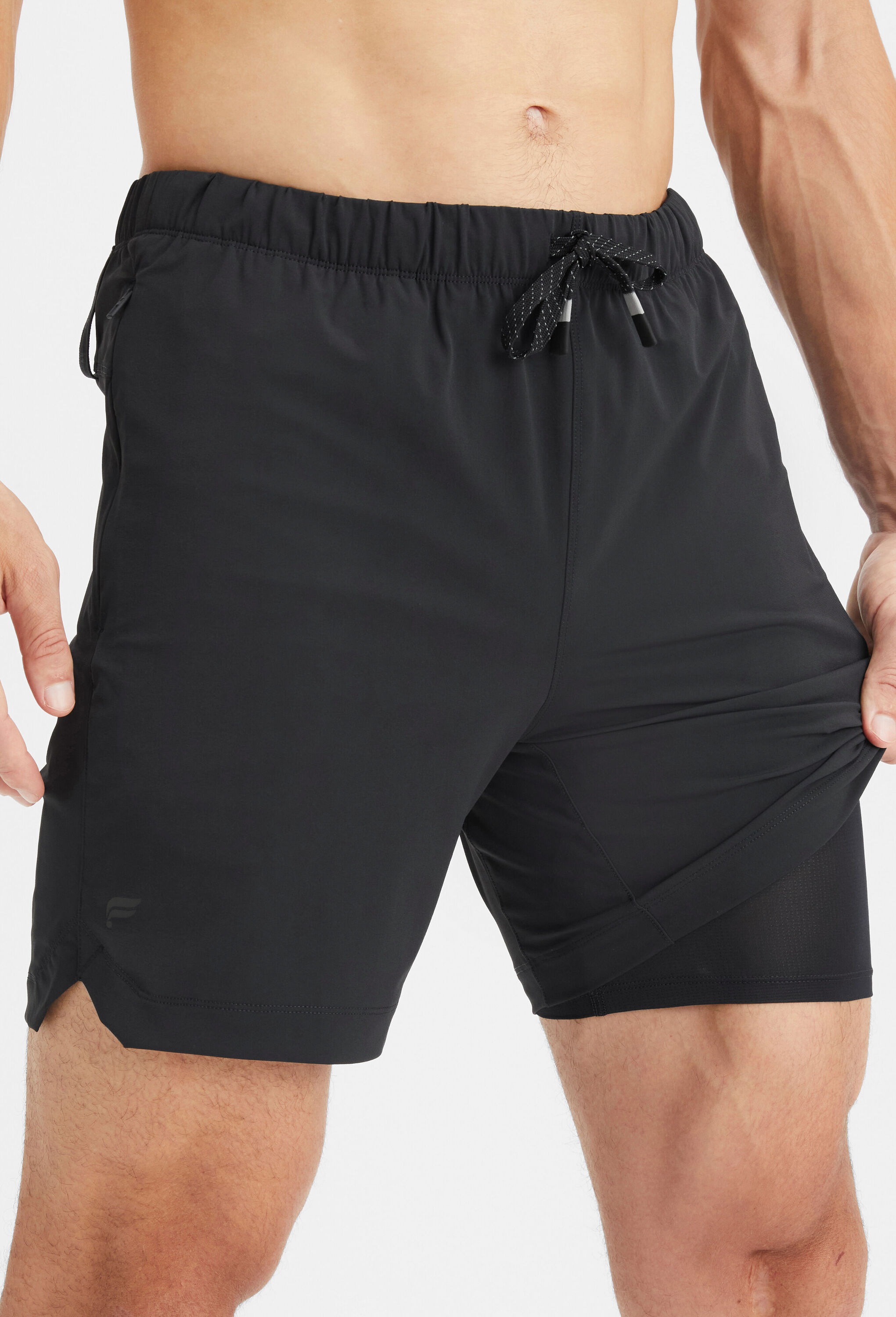Fabletics Outdoorhose »Fabletics Shorts The One Short mit Innenhose 18cm«  mit Innenhose 18cm