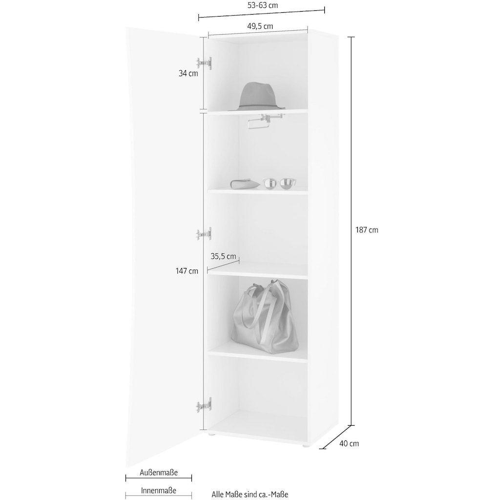 INOSIGN Garderobenschrank »Arco«