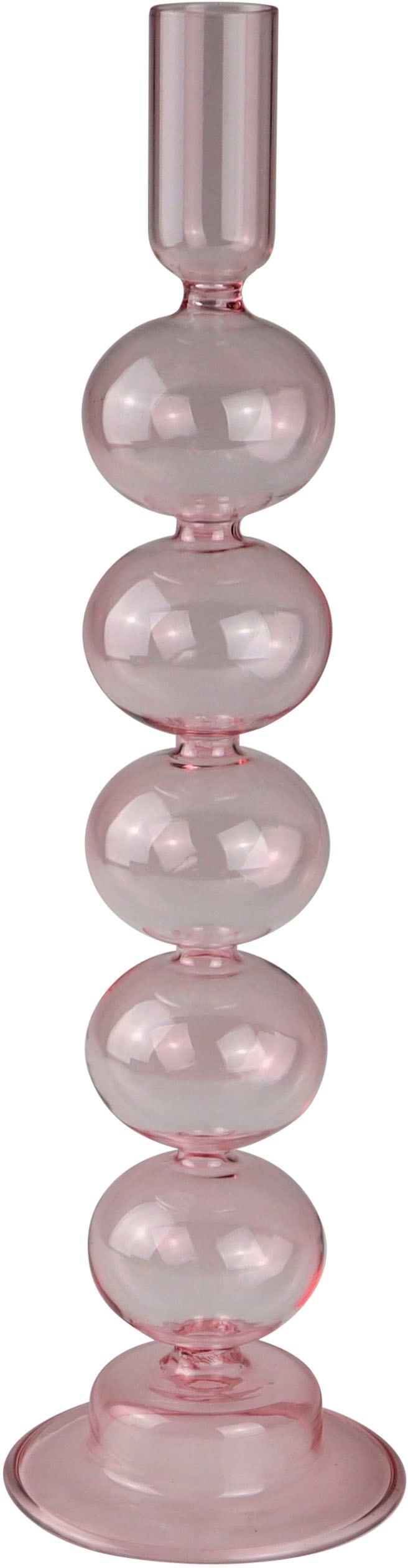 AM Design Kerzenleuchter »Stabkerzenhalter aus kaufen Höhe (Set, St.), ca. bequem Glas«, cm 30 2