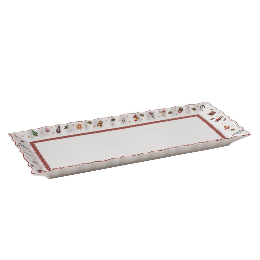 Villeroy & Boch Servierplatte »Königskuchenplatte Toy's Delight 39 x 16 cm bunt«