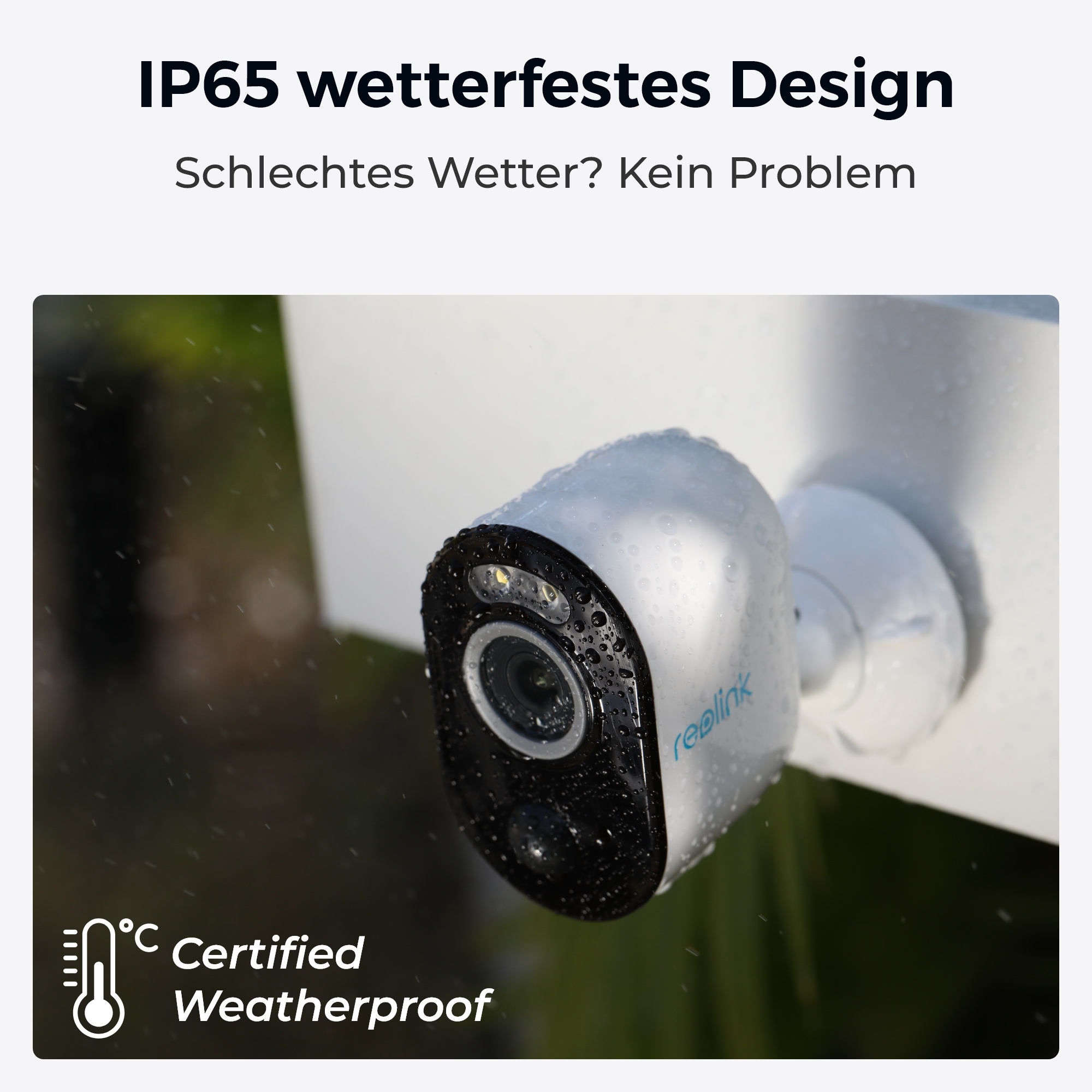 Reolink Überwachungskamera »Argus Series B330«, Außenbereich-Innenbereich, Spotlight