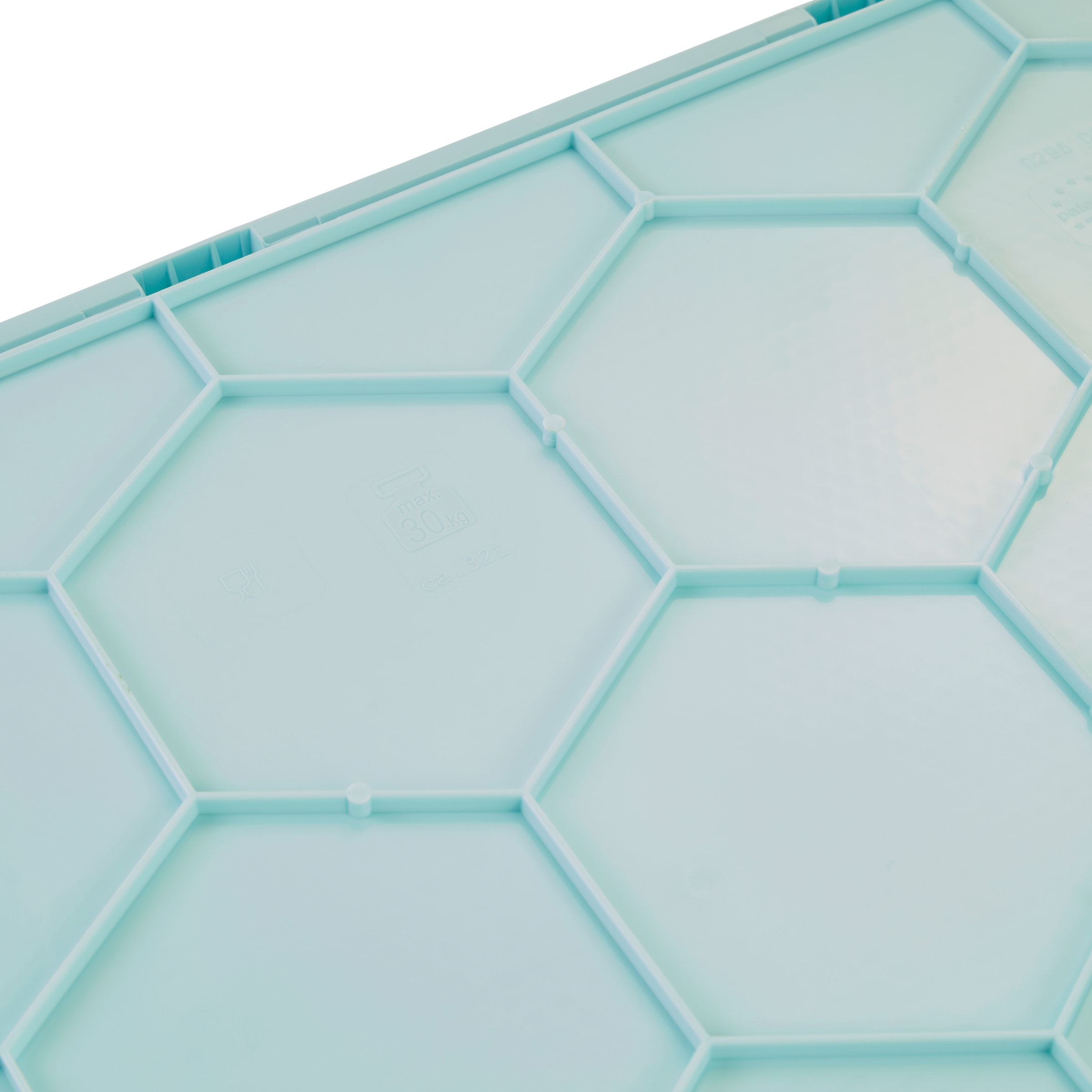 keeeper Klappbox »lea 32l und faltbarere Obst- und Gemüsebox nea 9l« Soft-Touch-Griffe, zusammenklappbar