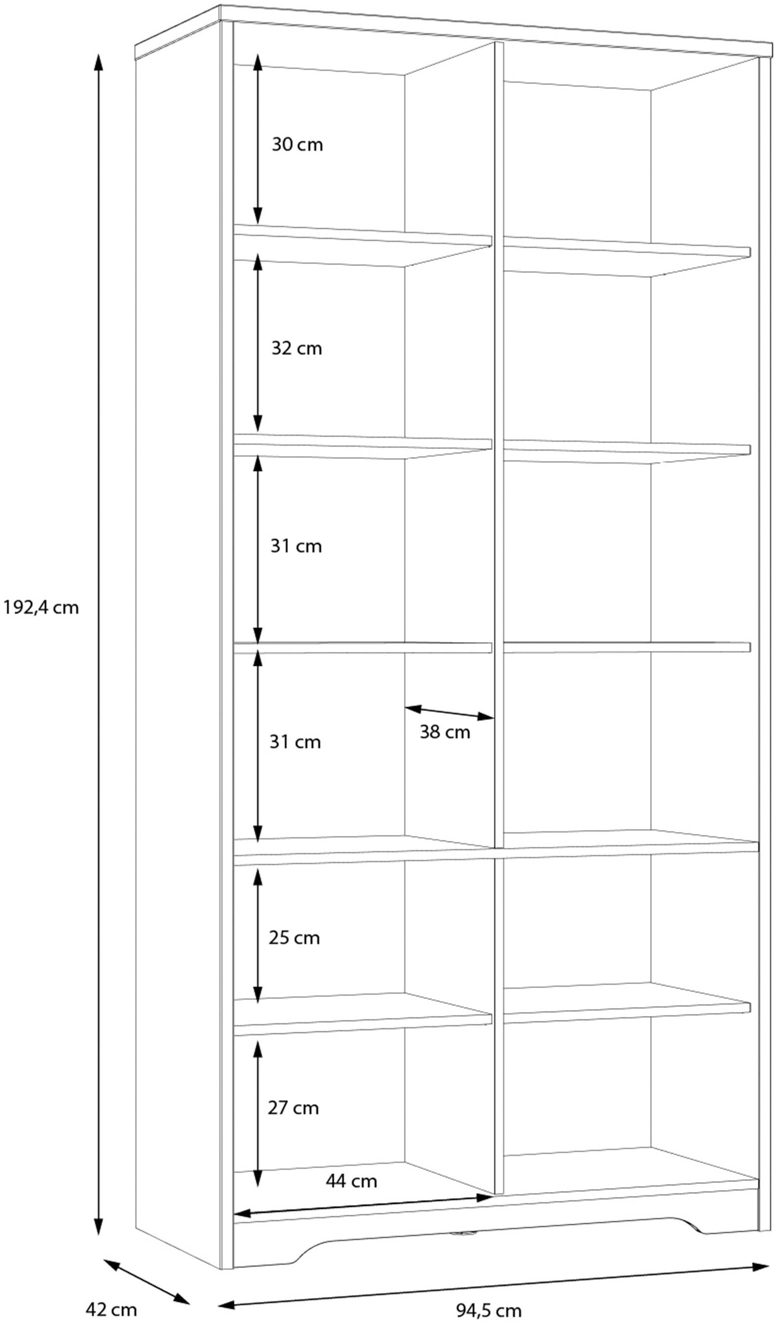 FORTE Highboard »Joadakis«