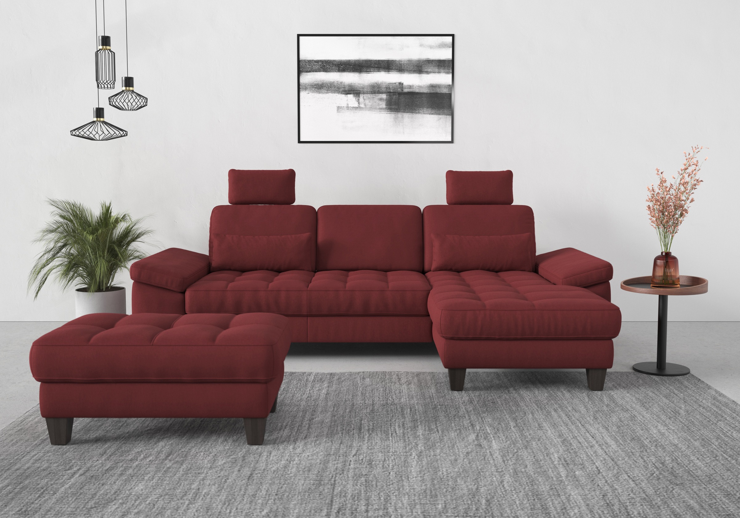 sit&more Stauraumhocker »Westham«, wahlewise mit/ohne Federkern