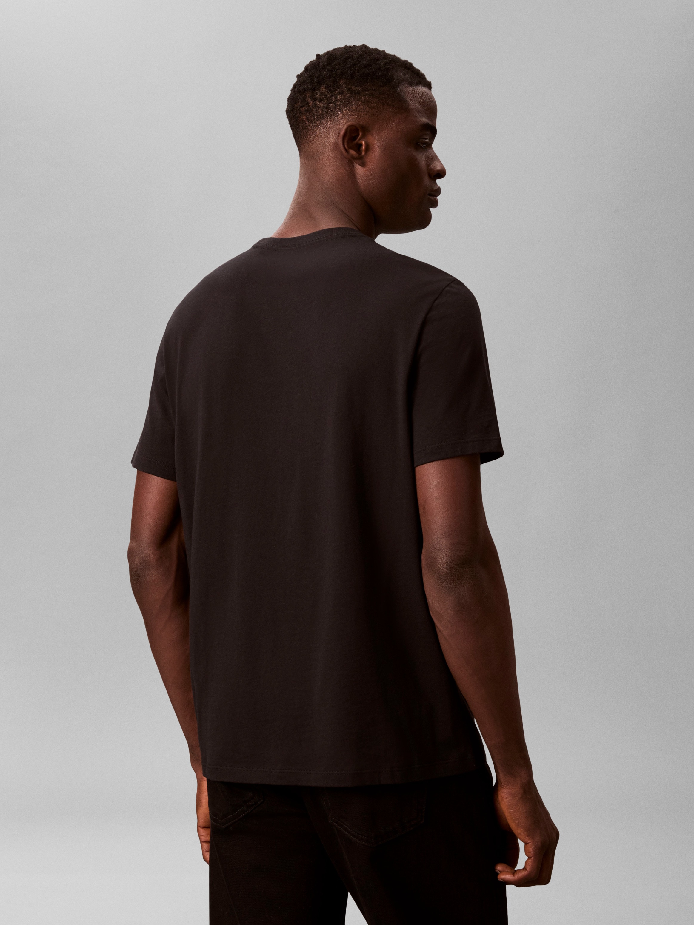 Calvin Klein T-Shirt Regular Fit, Rundhalsausschnitt, Logodruck