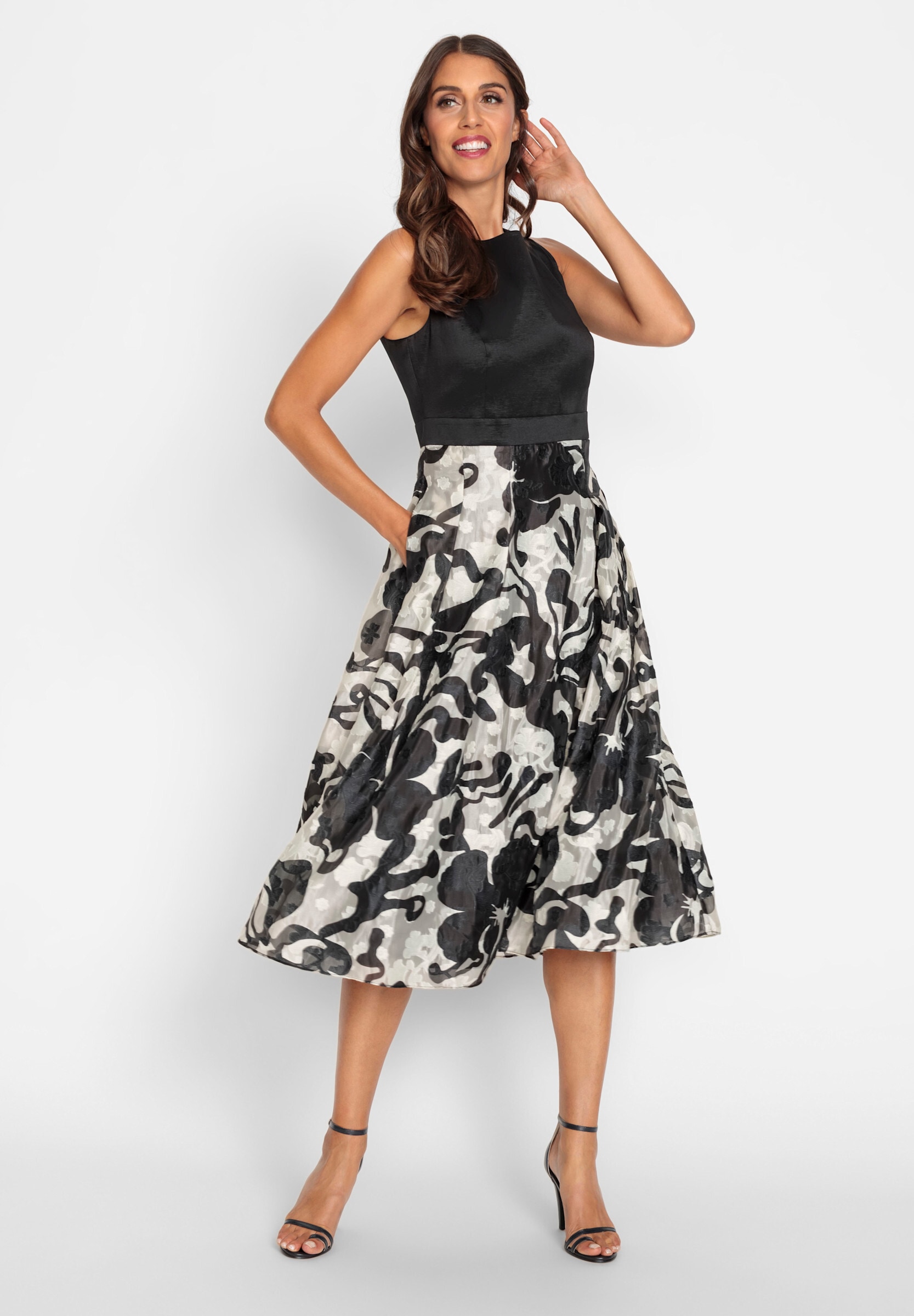 heine Abendkleid »Kleid A-Linien-Kleid in Jacquard-Qualität«