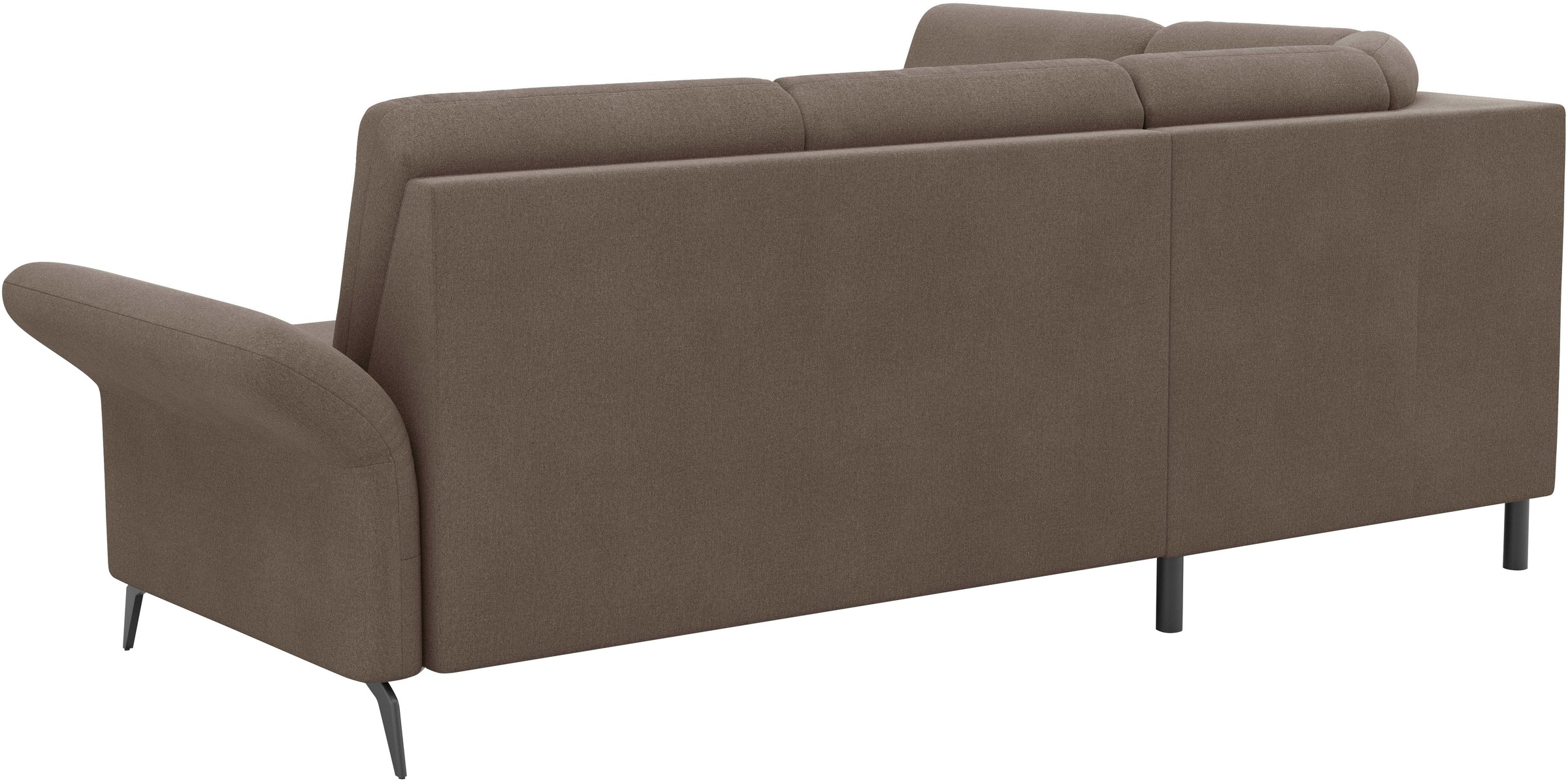 Home affaire Ecksofa »Rochelle«, optional: Armteilverstellung, klappbar, Bettkasen