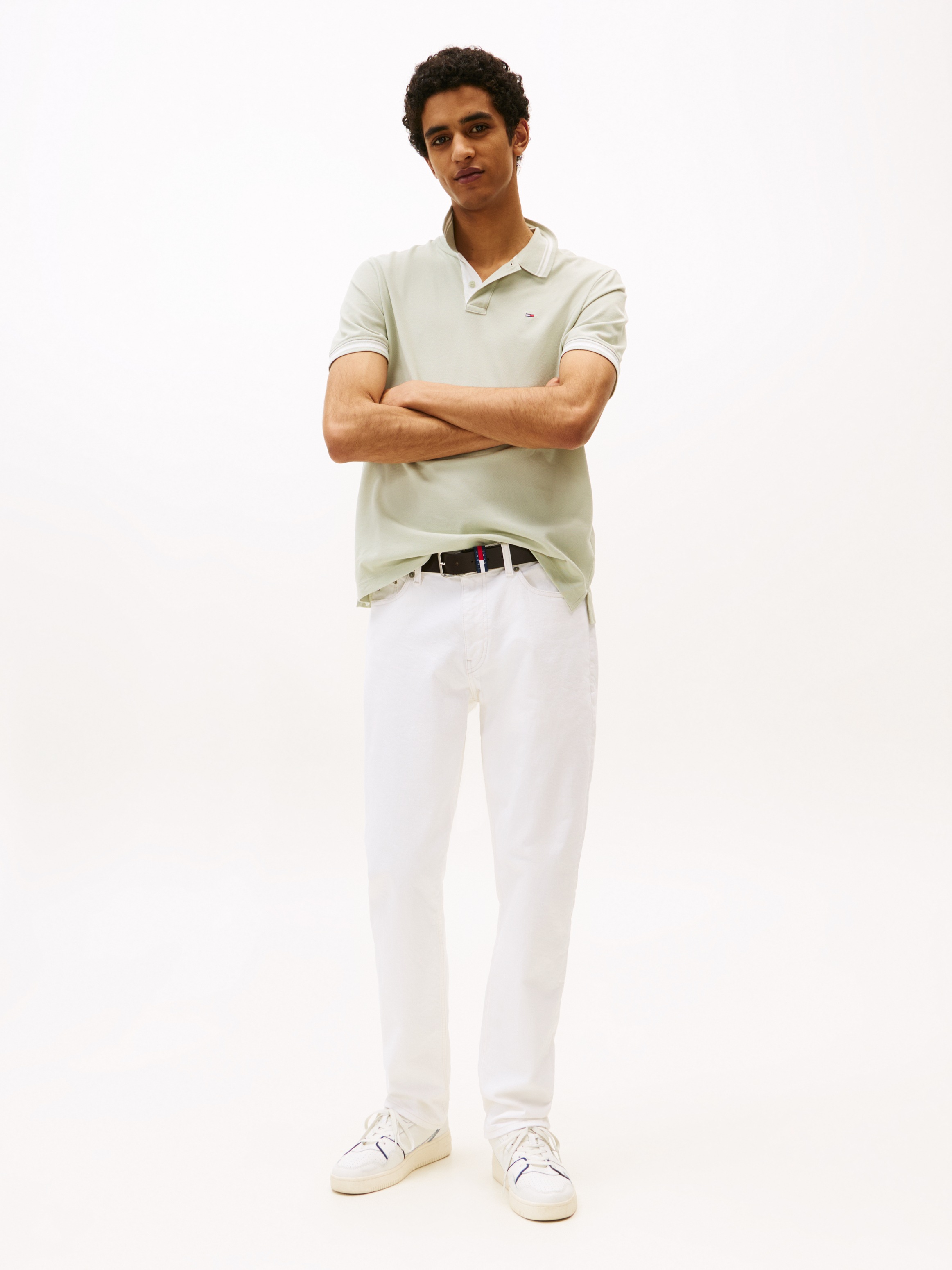 Tommy Jeans Slim-fit-Jeans »Ryan Regular Slim Straight« Slim‑Straight‑Jeans aus hochwertigem Denim regulärer Leibhöhe