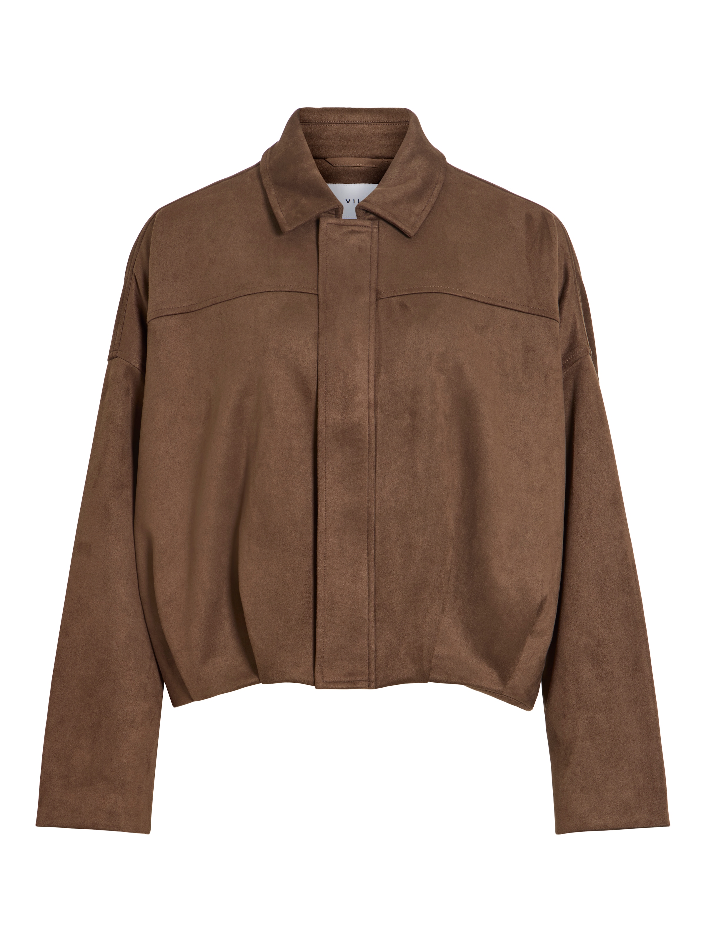 Vila Kurzjacke »VIVIRAL L/S JACKET - NOOS« Materialmix, Blousonform
