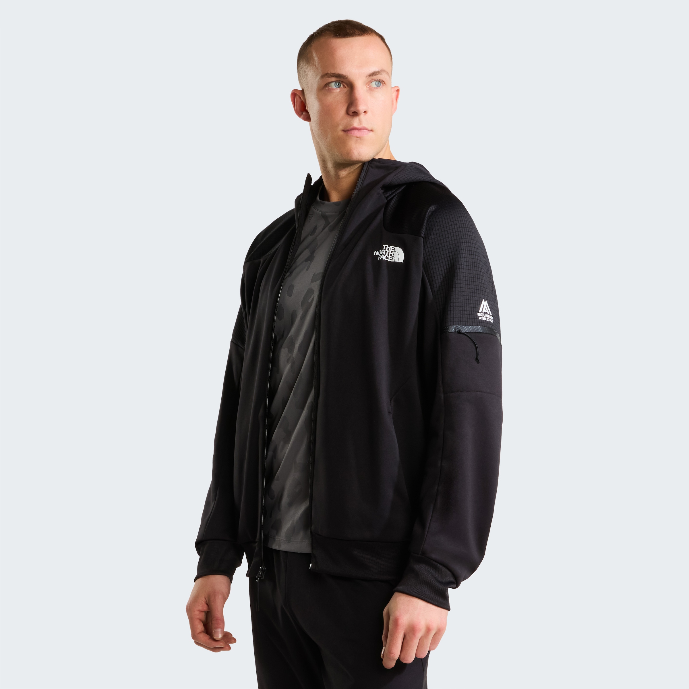 The North Face Funktionsjacke »M MOUNTAIN ATHLETICS FULL ZIP FLEECE 2.0« für Erwachsene, sportlicher Look, aus Polyester, klarer Schnitt