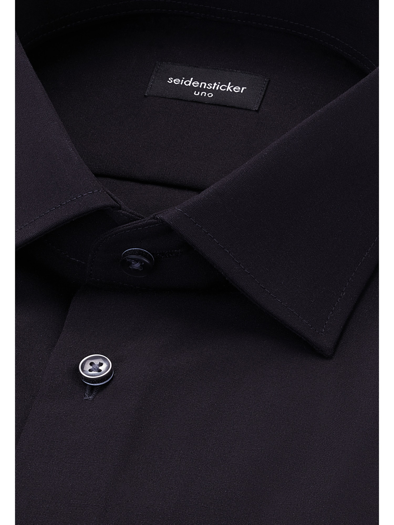 seidensticker Businesshemd »Schwarze Rose« Slim 1/1 Kentkragen Uni