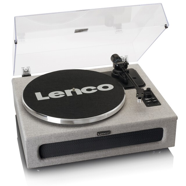 Lenco Plattenspieler »LS-440 grau/anthrazit«, Lautsprecher integriert,  Bluetooth ➥ 3 Jahre XXL Garantie | UNIVERSAL