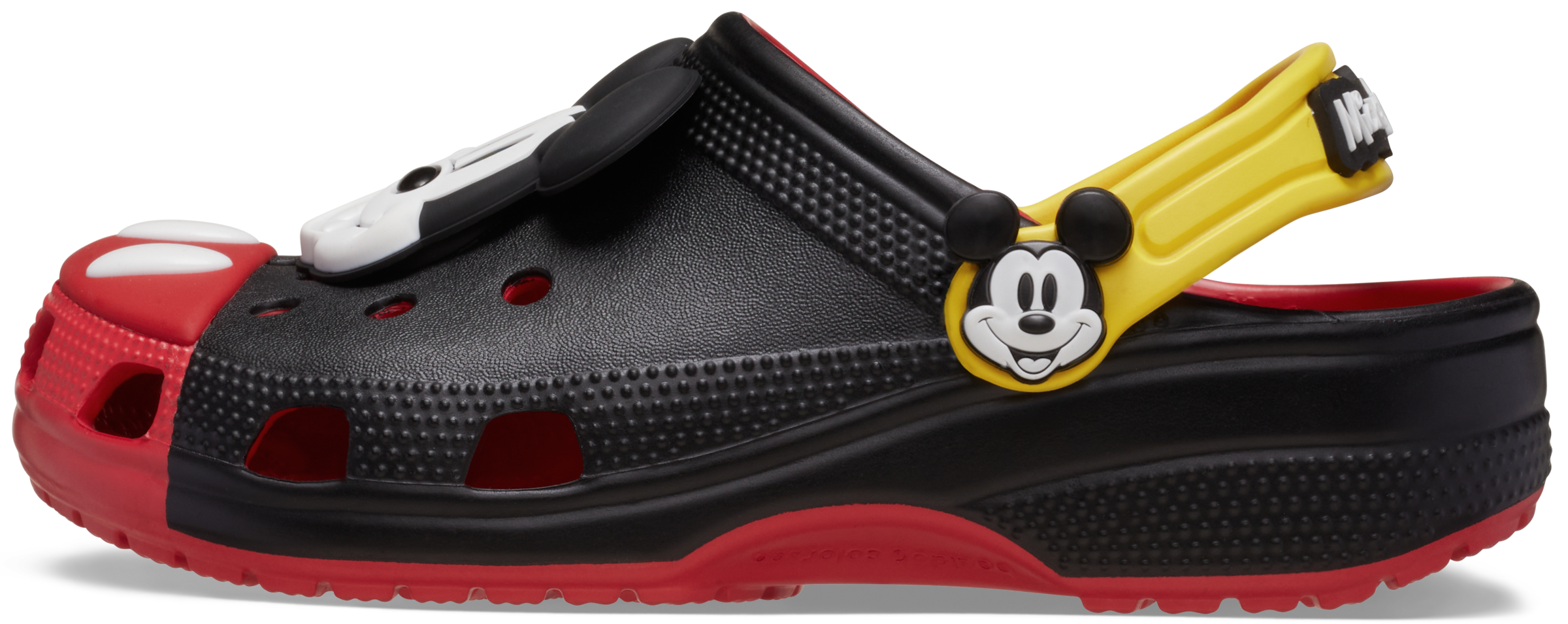 Crocs Clog »Mickey Mouse Classic Clog T«  Sommerschuh, Strandschuh, Hausschuh mit Fersenriemen