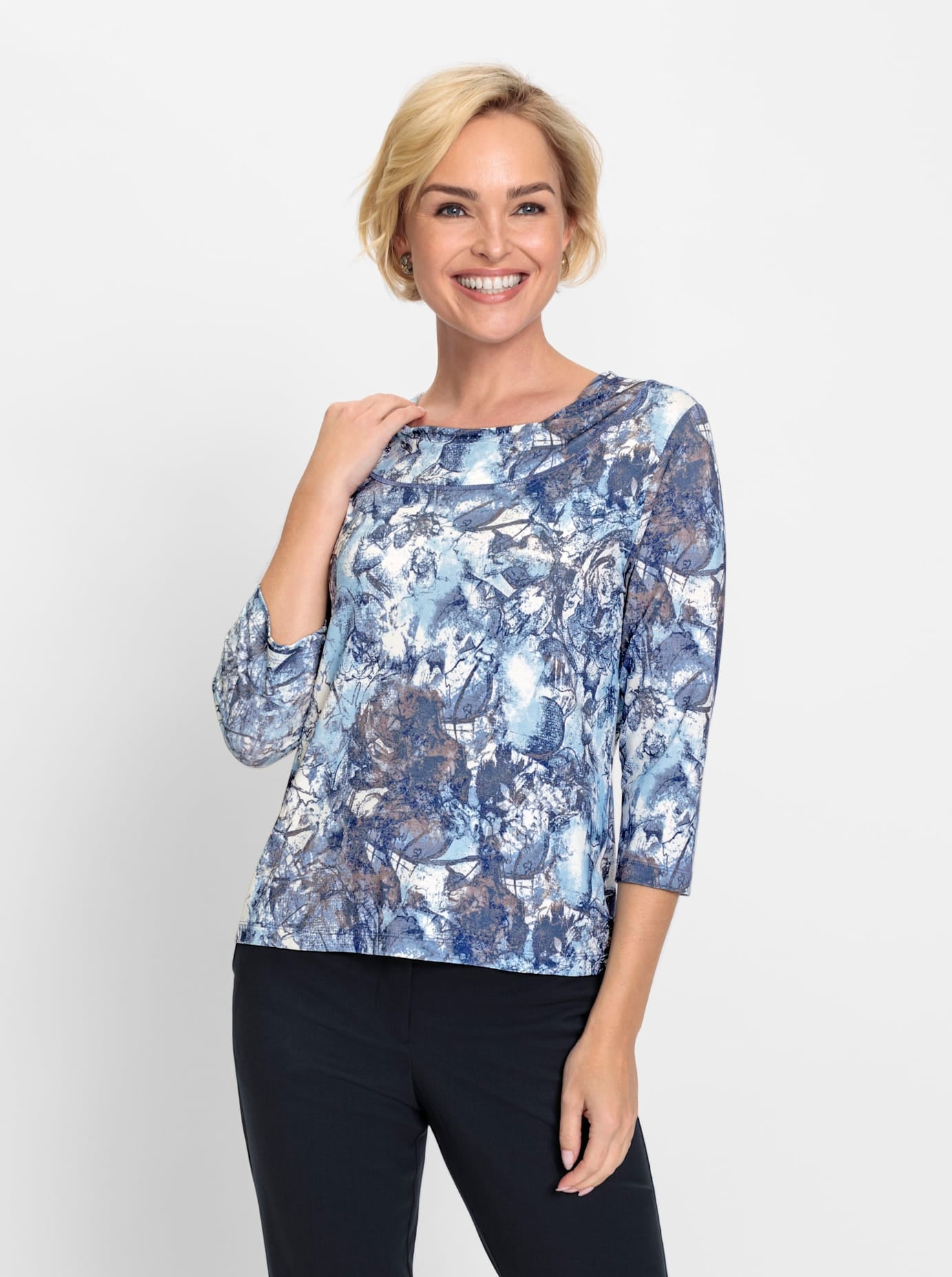 Classic 3/4-Arm-Shirt »Shirt«, (1 tlg.)