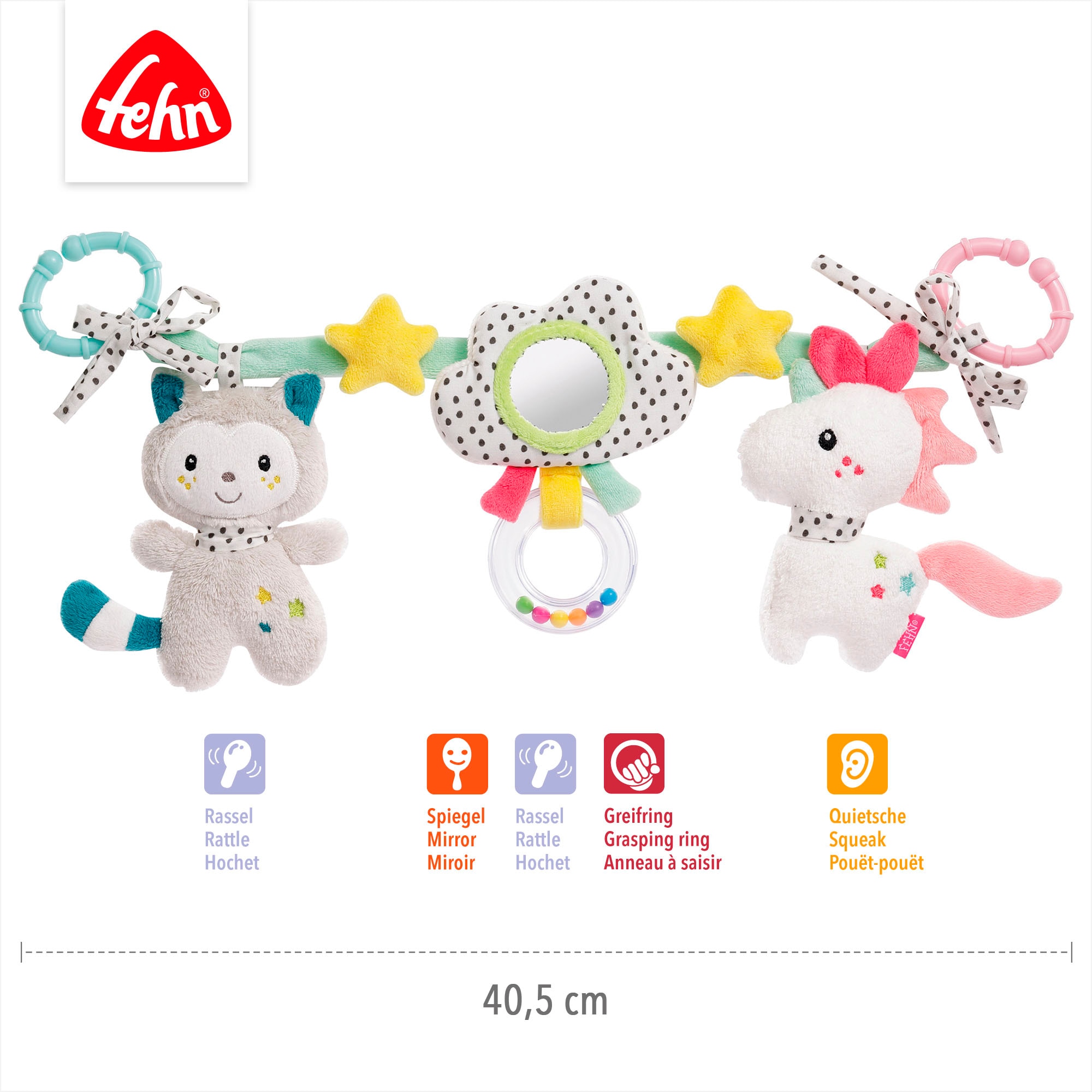 Fehn Kinderwagenkette »Aiko & Yuki«