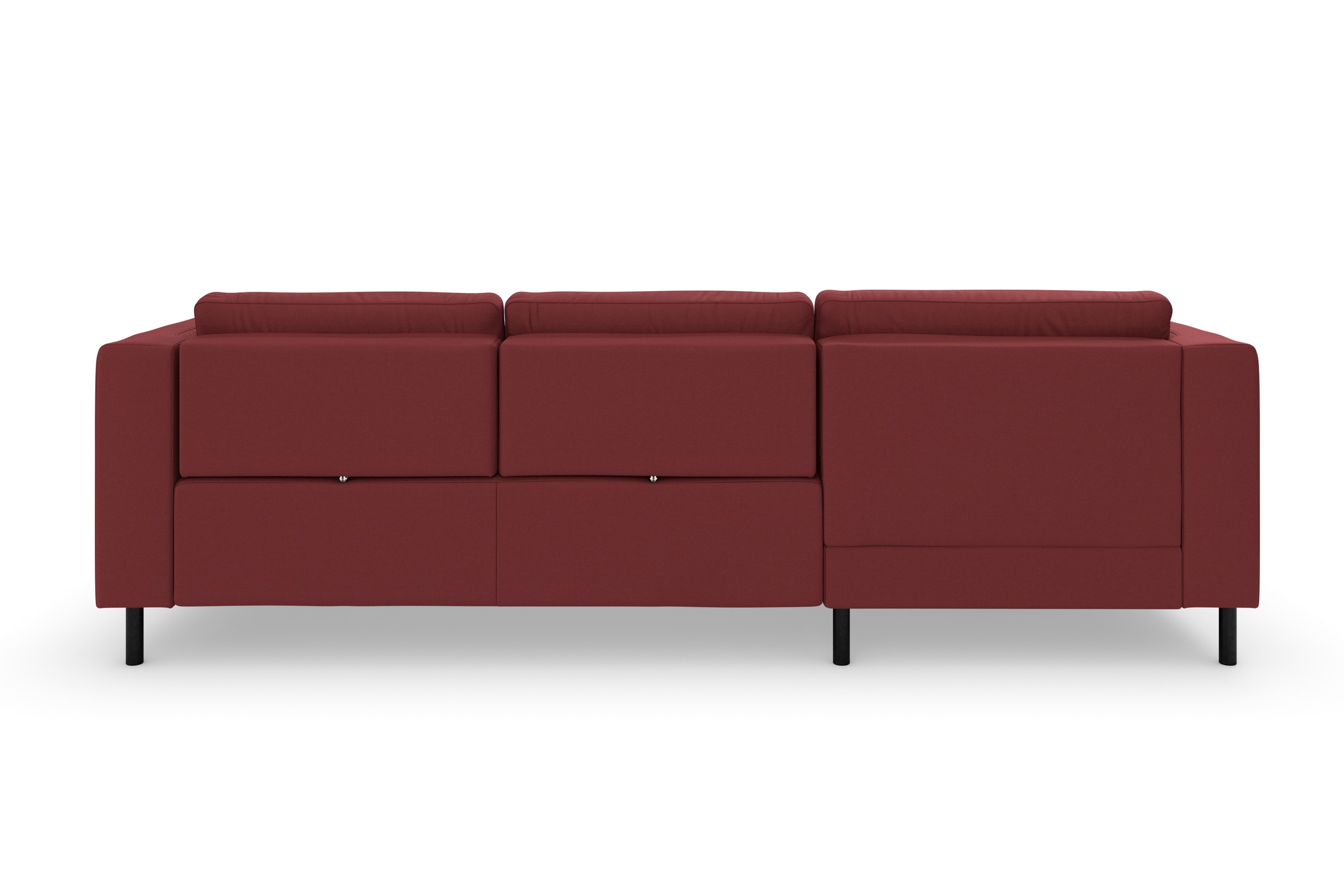 sit&more Ecksofa »Olsen L-Form«, inklusive Sitztiefenverstellung, wahlweise mit Bettfunktion, 15cm hoch