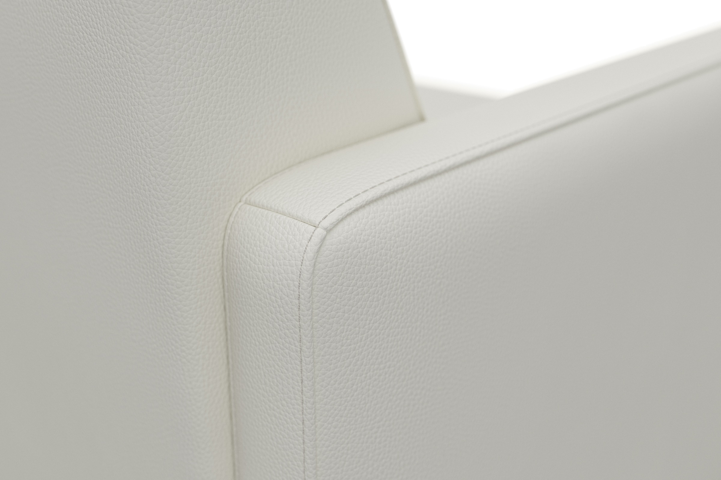 machalke® Sessel »single«, Ledersessel mit Metallkufen