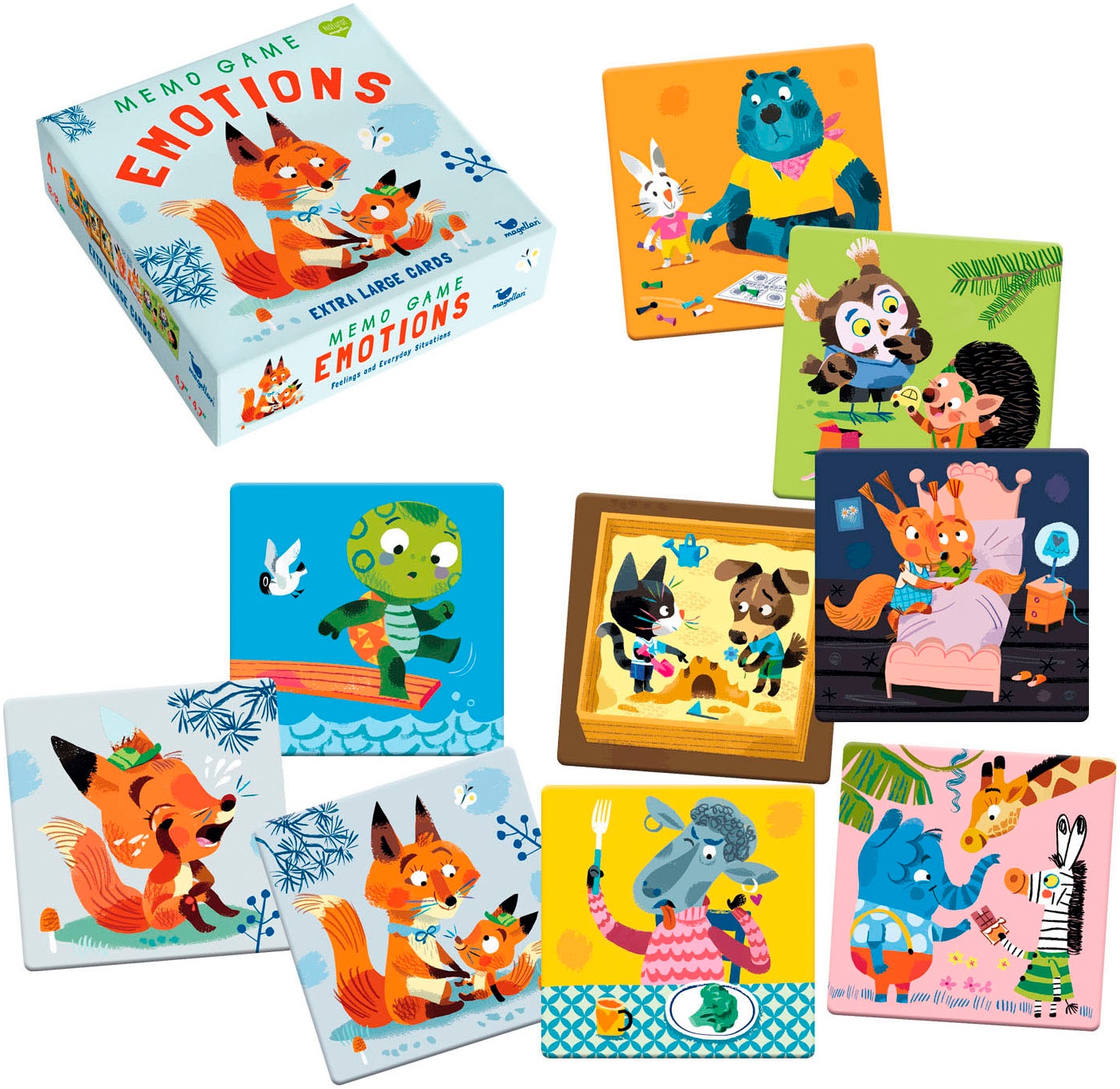 Magellan Spiel »Memo Game Emotions«, Made in Germany
