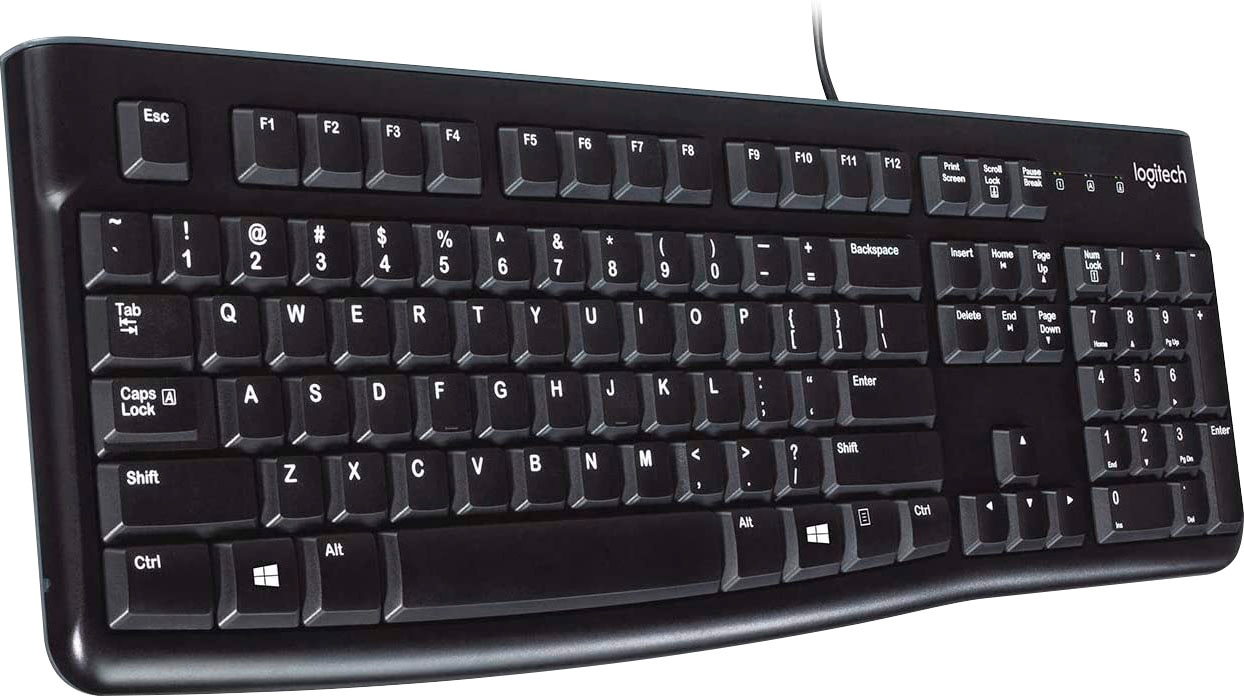 Logitech PC-Tastatur »Keyboard K120 for Business«, (Ziffernblock)