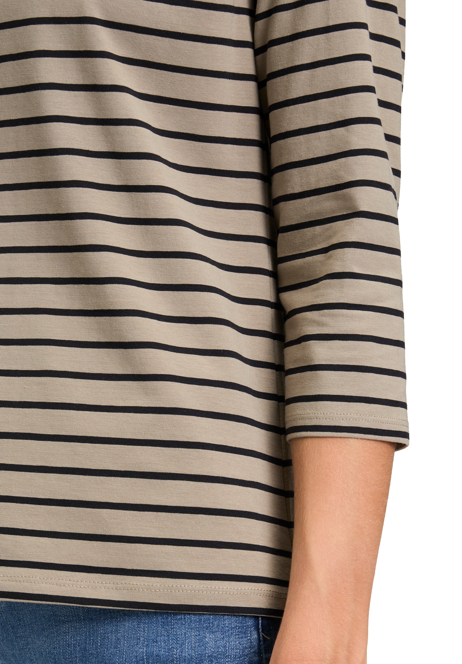 Betty Barclay 3/4-Arm-Shirt »Ringelshirt mit U-Boot-Ausschnitt«