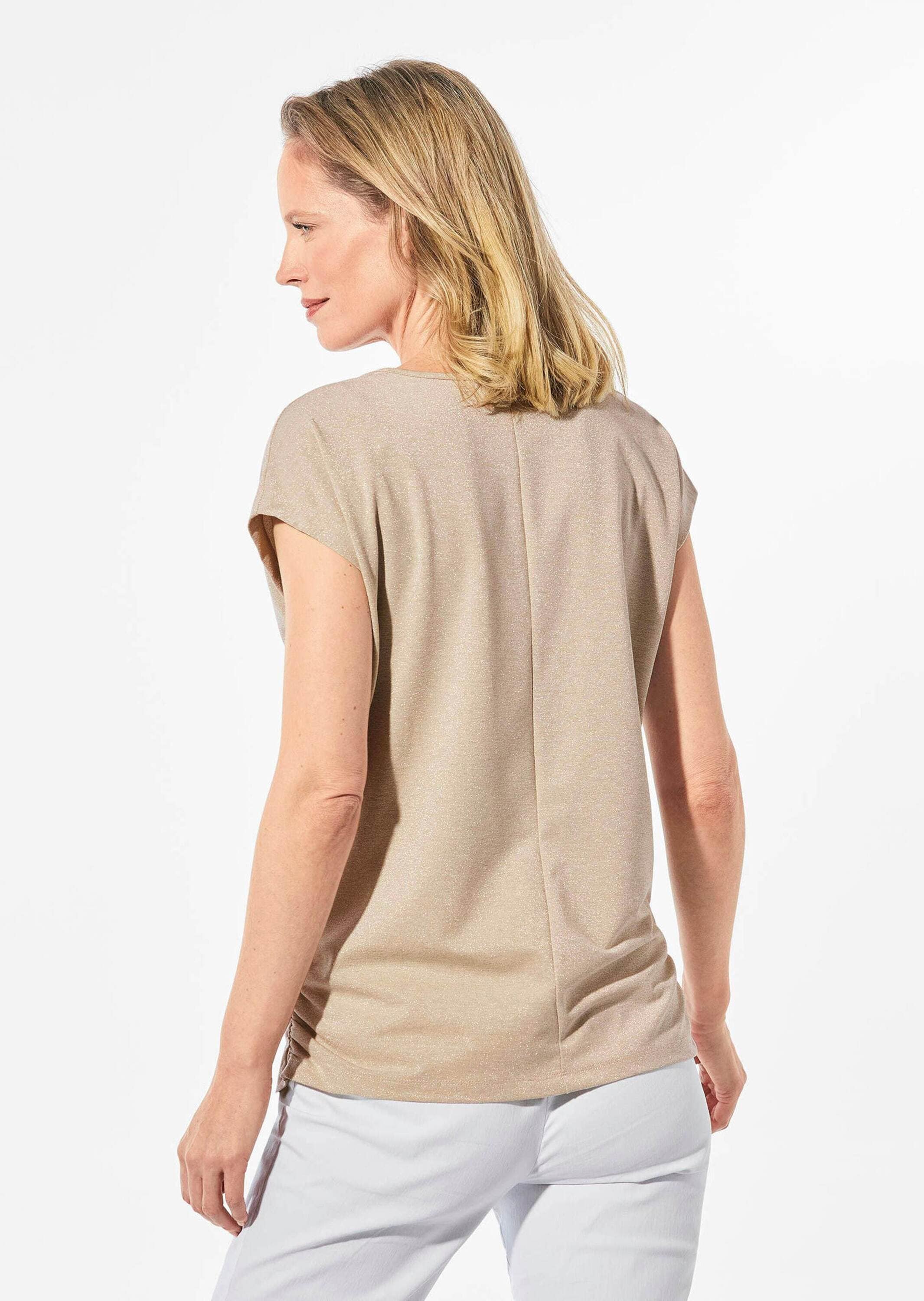 GOLDNER Trägertop »Kurzgröße Elegantes Viskoseshirt mit Rundhals« keine/nicht relevant