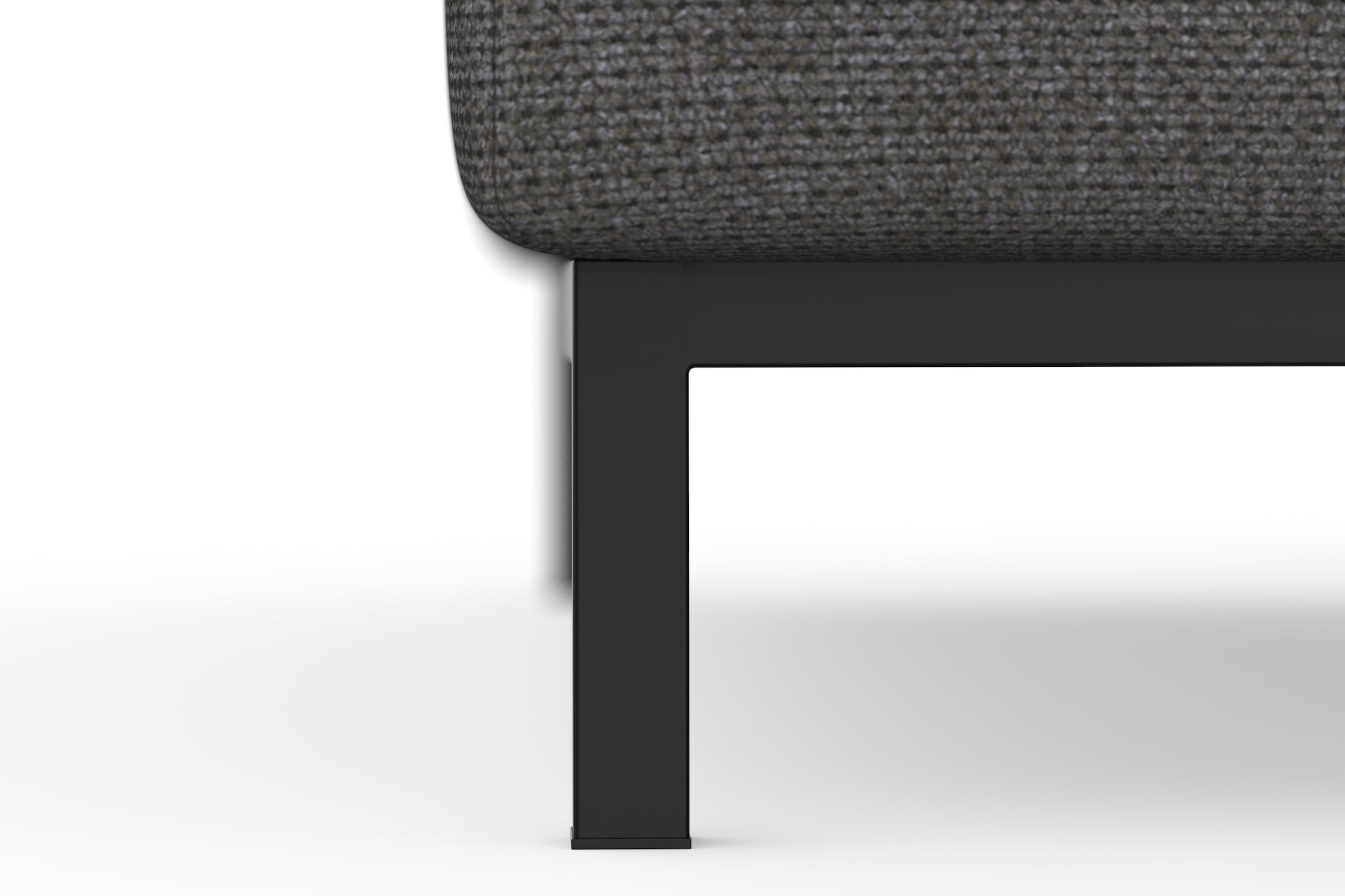 DOMO collection Polsterhocker »Capelo bequem, Federkernunterfederung, B/T 100/70cm« inklusive Federkern