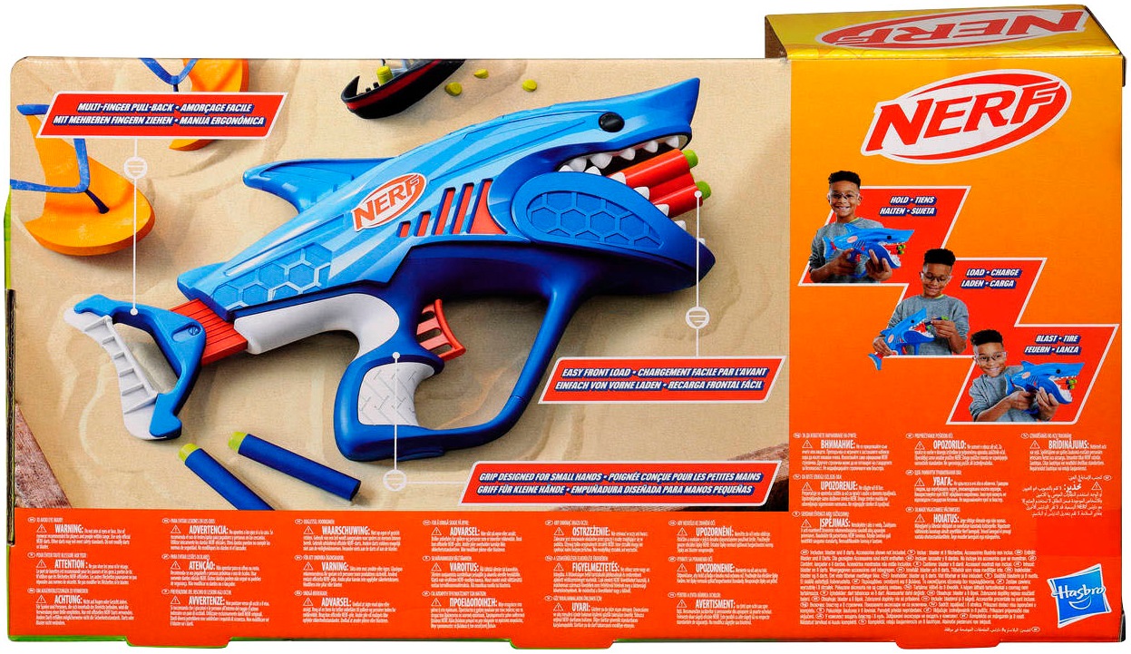 Hasbro Blaster »Nerf Jr Wild Sharkfire«