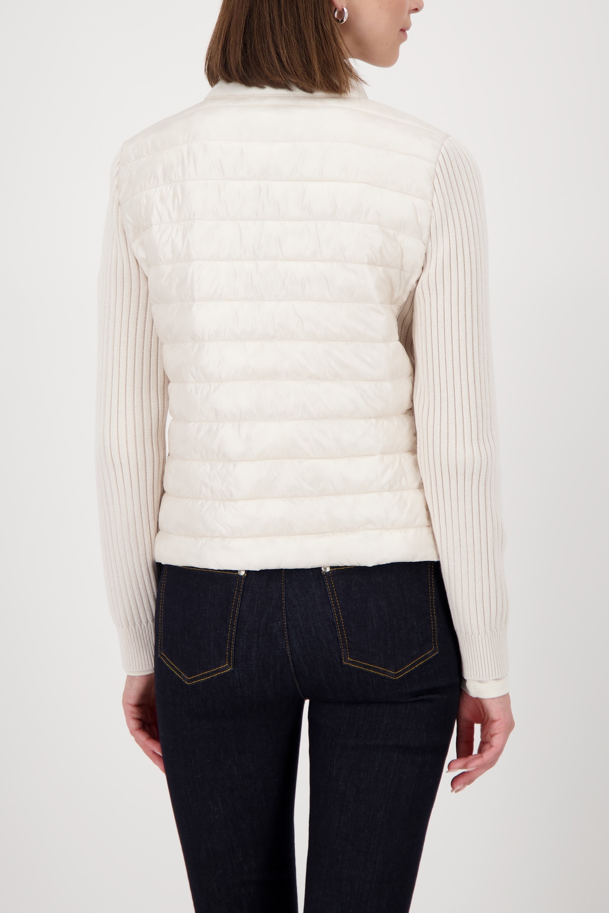 Monari Steppjacke ohne Kapuze Regular fit mit Stehkragen