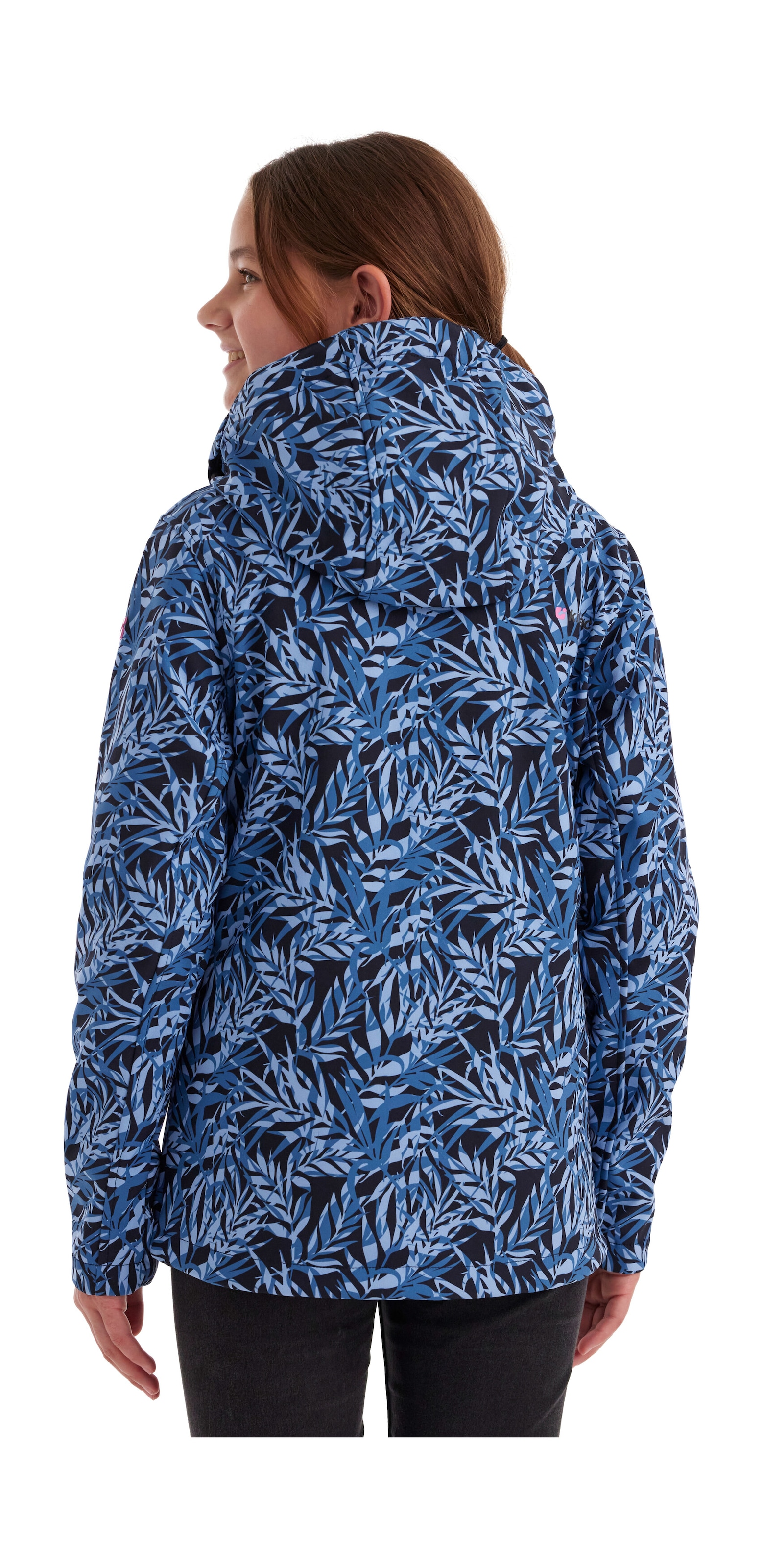 Killtec Softshelljacke »Mädchen Softshelljacke Print« Wasserdicht, windabweisend, atmungsaktiv, modischer Print