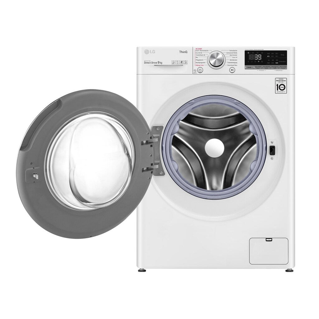 LG Waschmaschine, F4WV709P1E, 9 kg, 1400 U/min