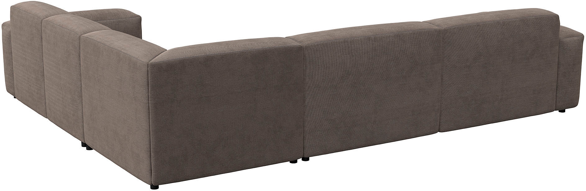 FLEXLUX Ecksofa »Lucera, super bequem durch hochwertigen Sitzaufbau mit Kaltschaum«, modern & anschmiegsam, L-Form, Designsofa