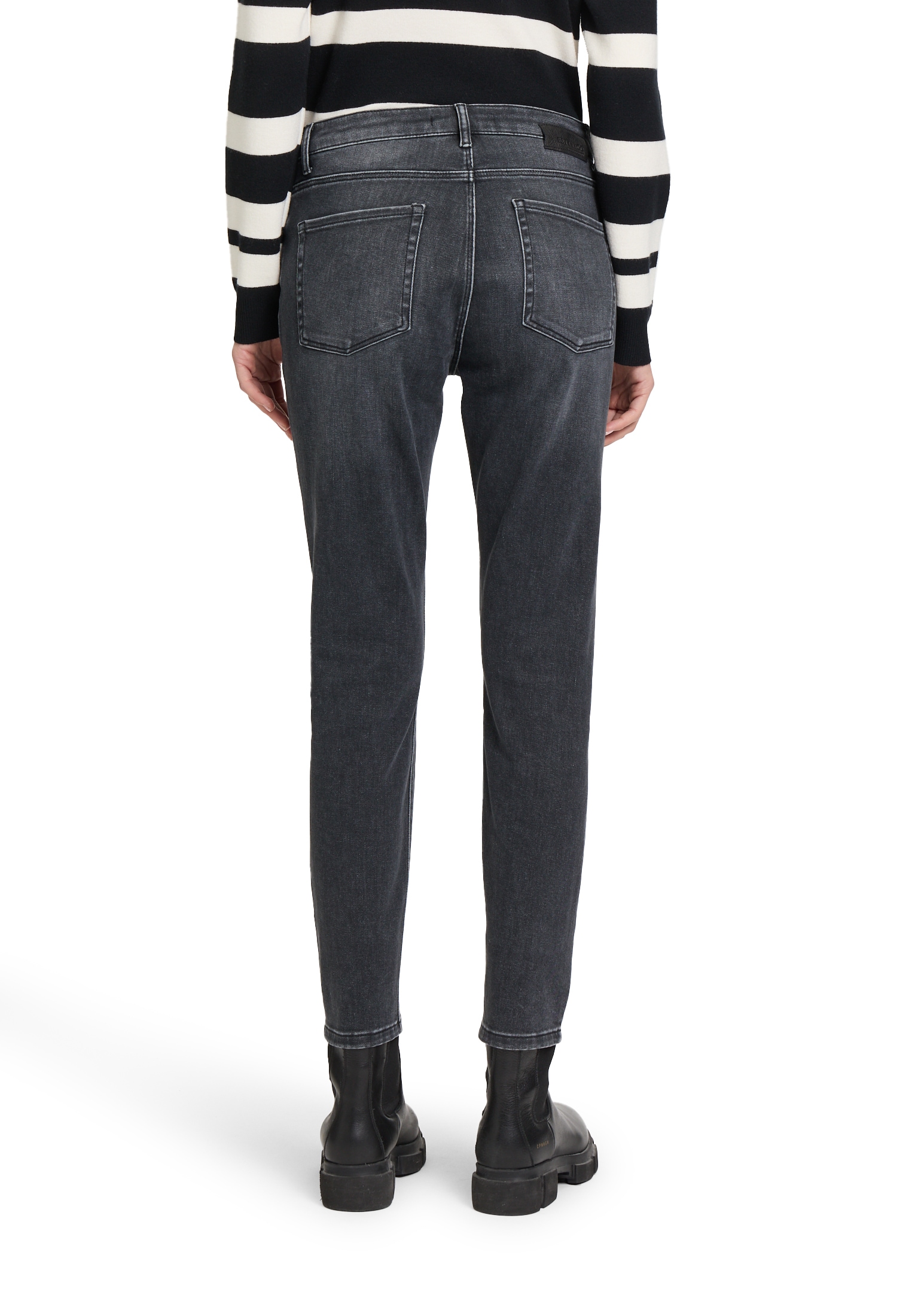 Betty&Co Relaxhose »Basic-Jeans mit Waschung«