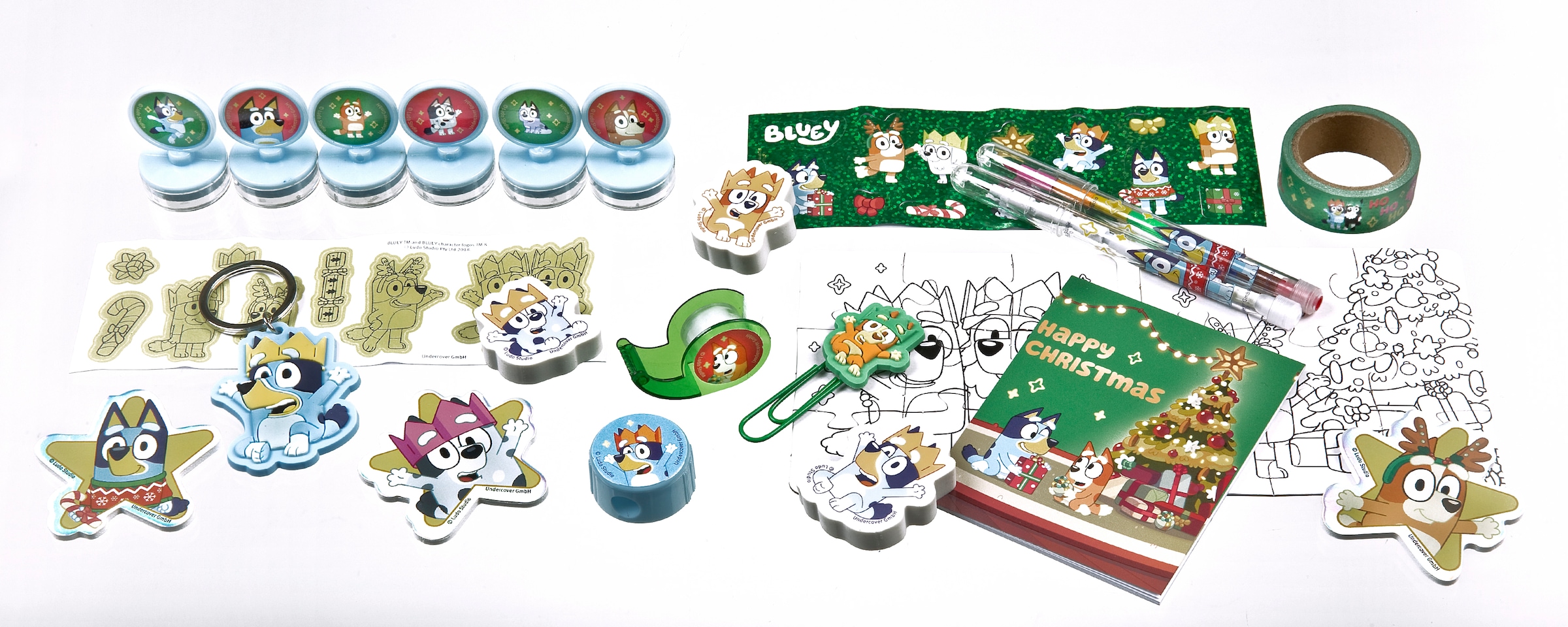 UNDERCOVER Spielzeug-Adventskalender »Bluey 2026« ab 6 Jahren