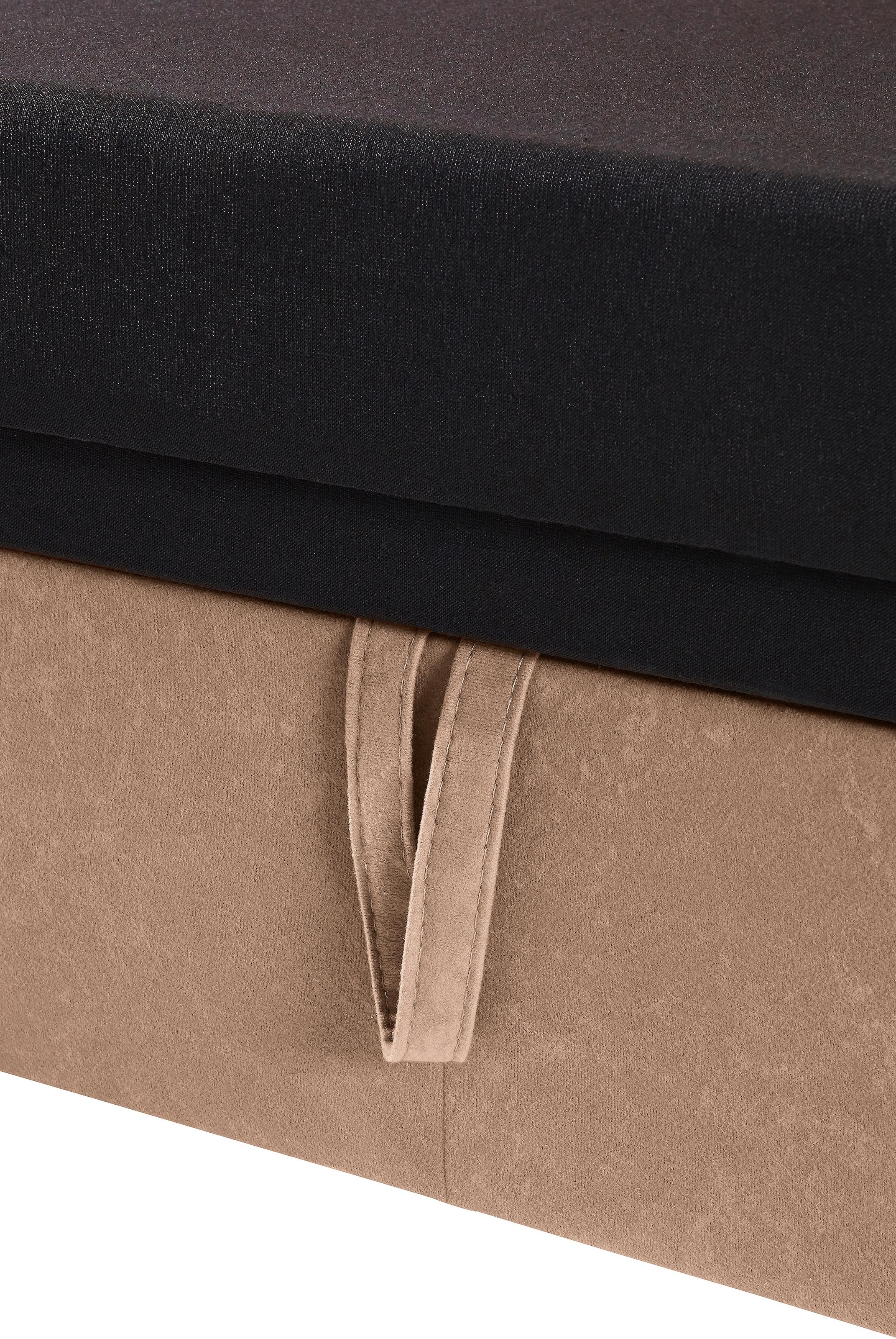 sit&more Wohnlandschaft »Pisa U-Form«, mit Federkern, wahlweise mit Bettfunktion