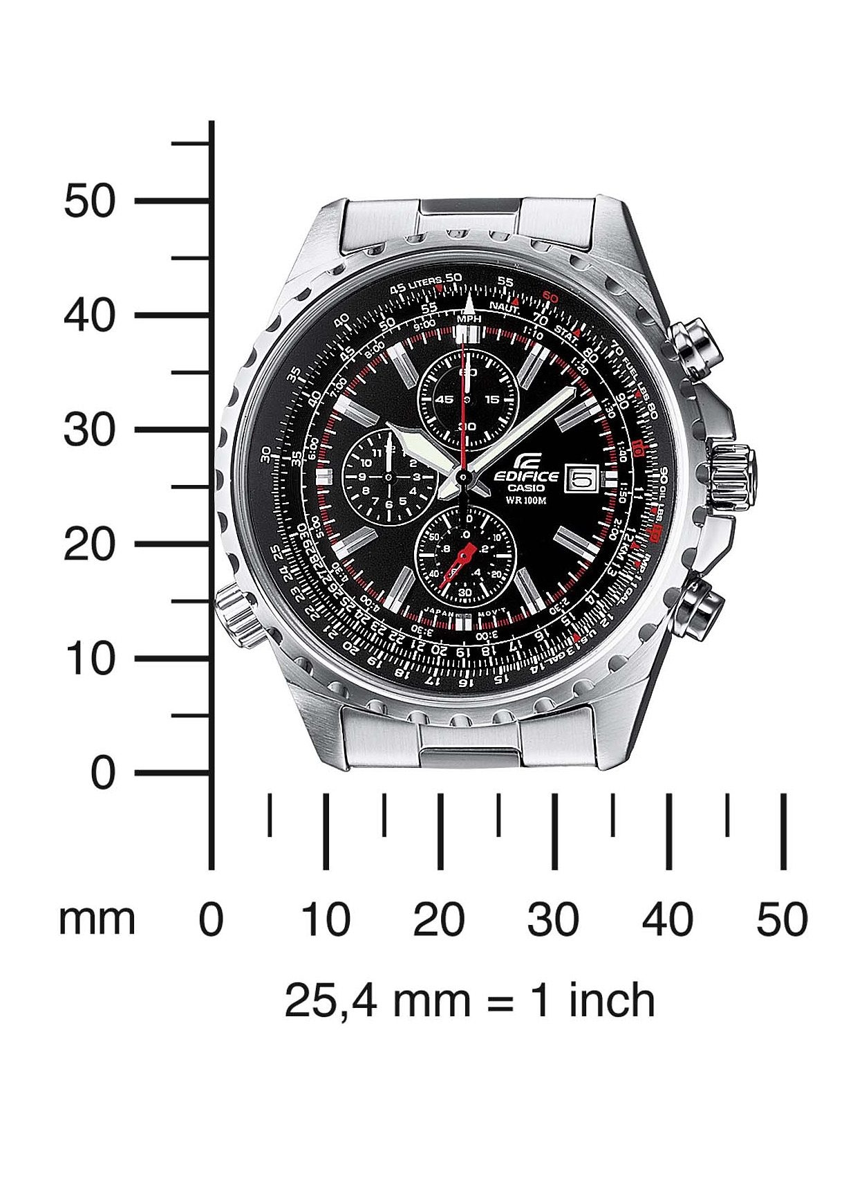CASIO EDIFICE Chronograph »EF-527D-1AVEF«, NEO-Display bei | Schweizer Uhren