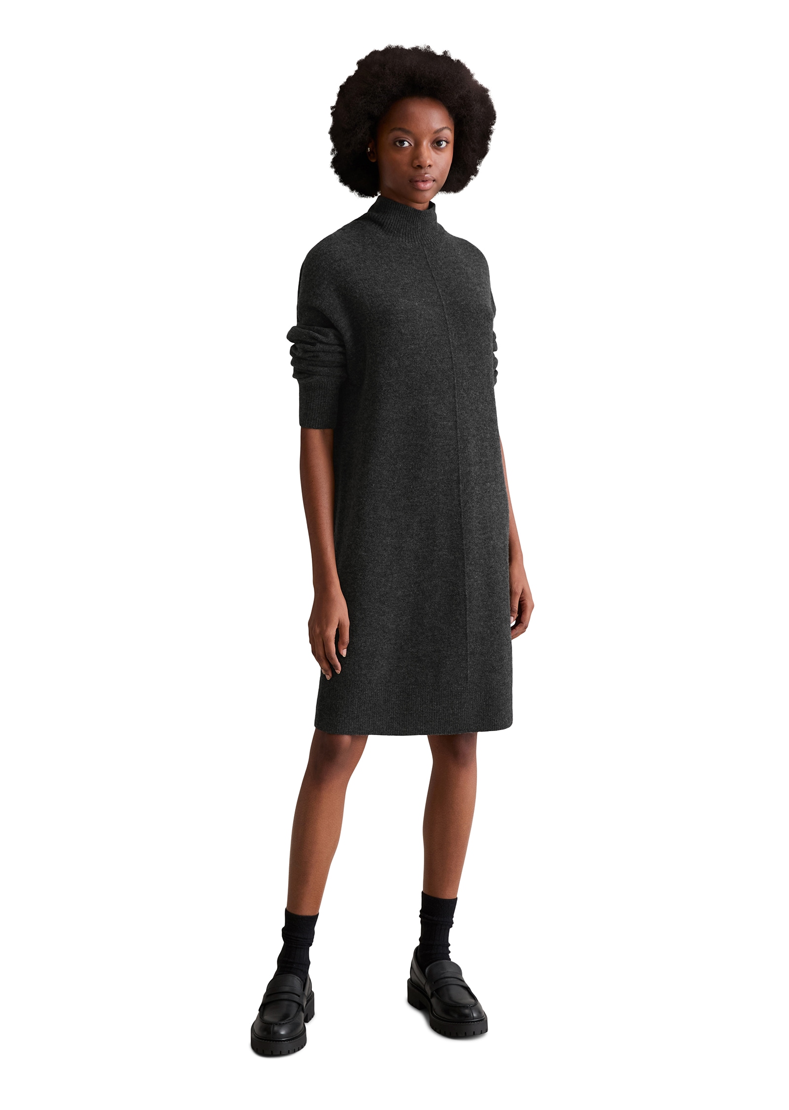 Marc O'Polo DENIM Strickkleid softer Woll-Mix, regular fit