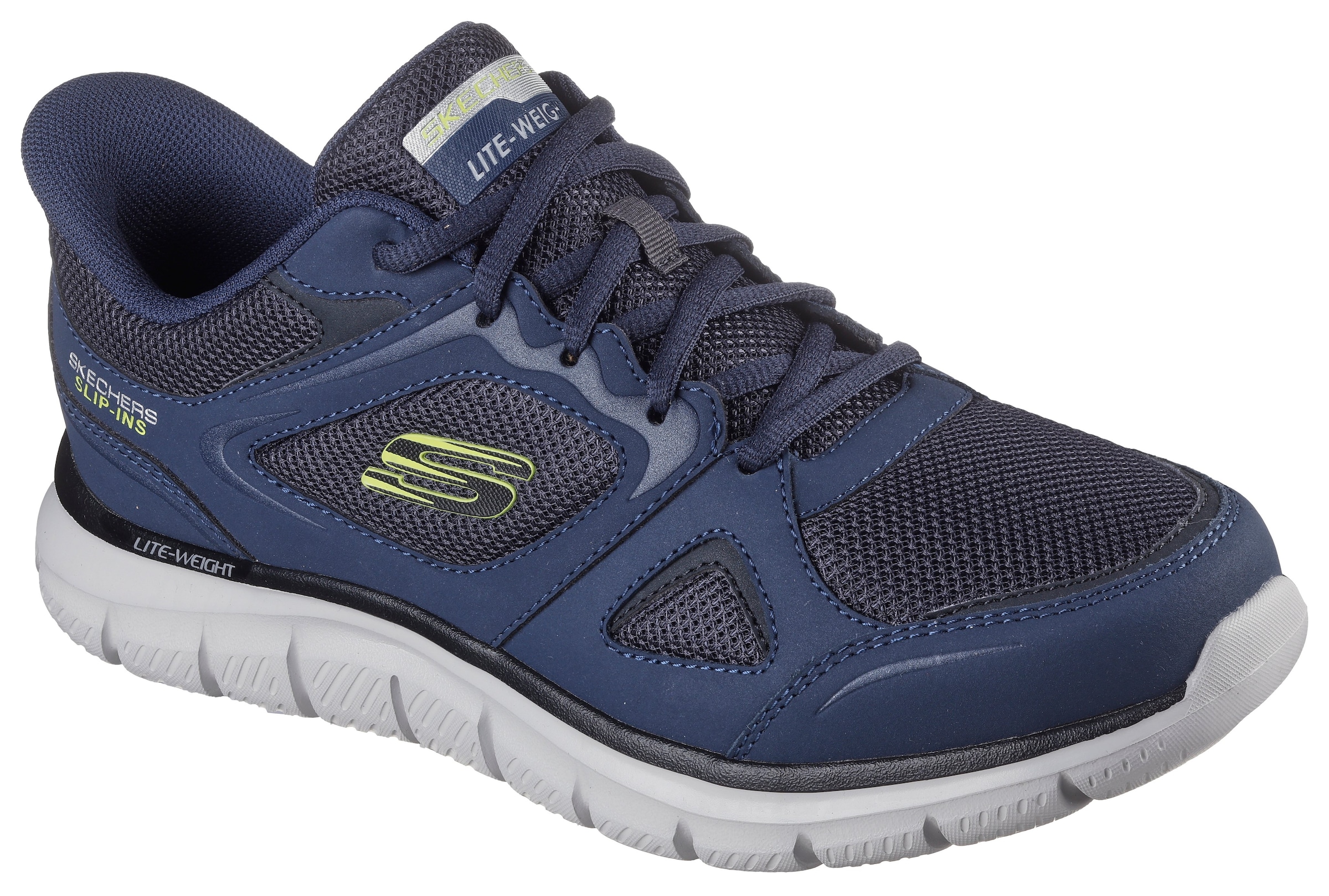 Skechers Slip-On Sneaker »TRACK«  Freizeitschuh, Schnürschuh mit Memory Foam